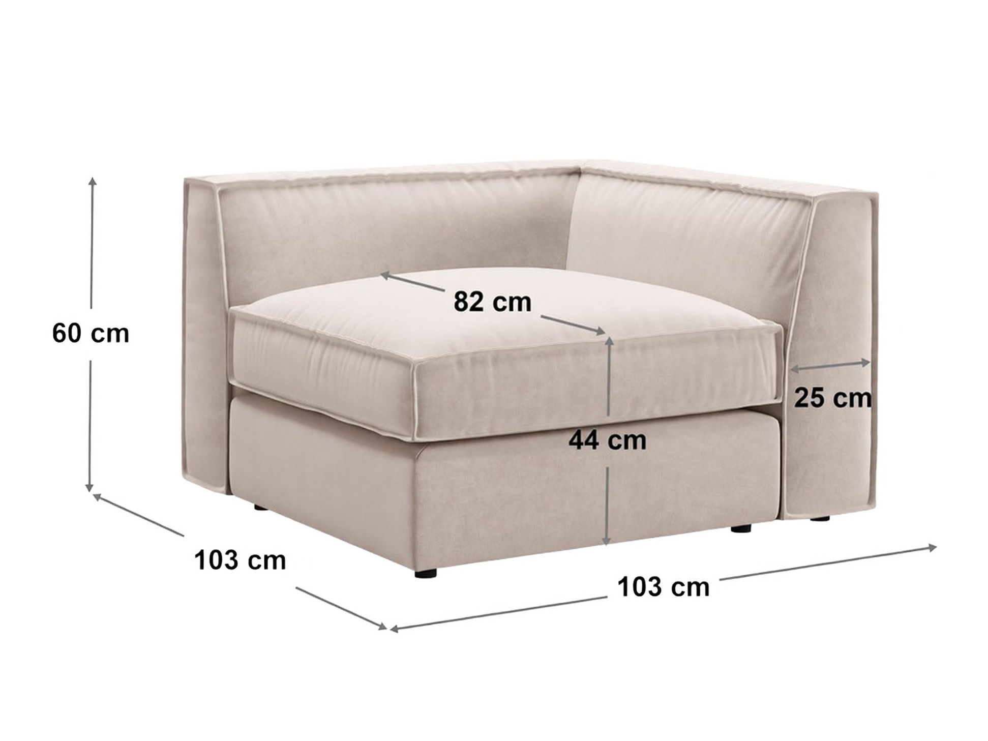 Sistem modular de șezut Dalodei 101 (Babel Sand)