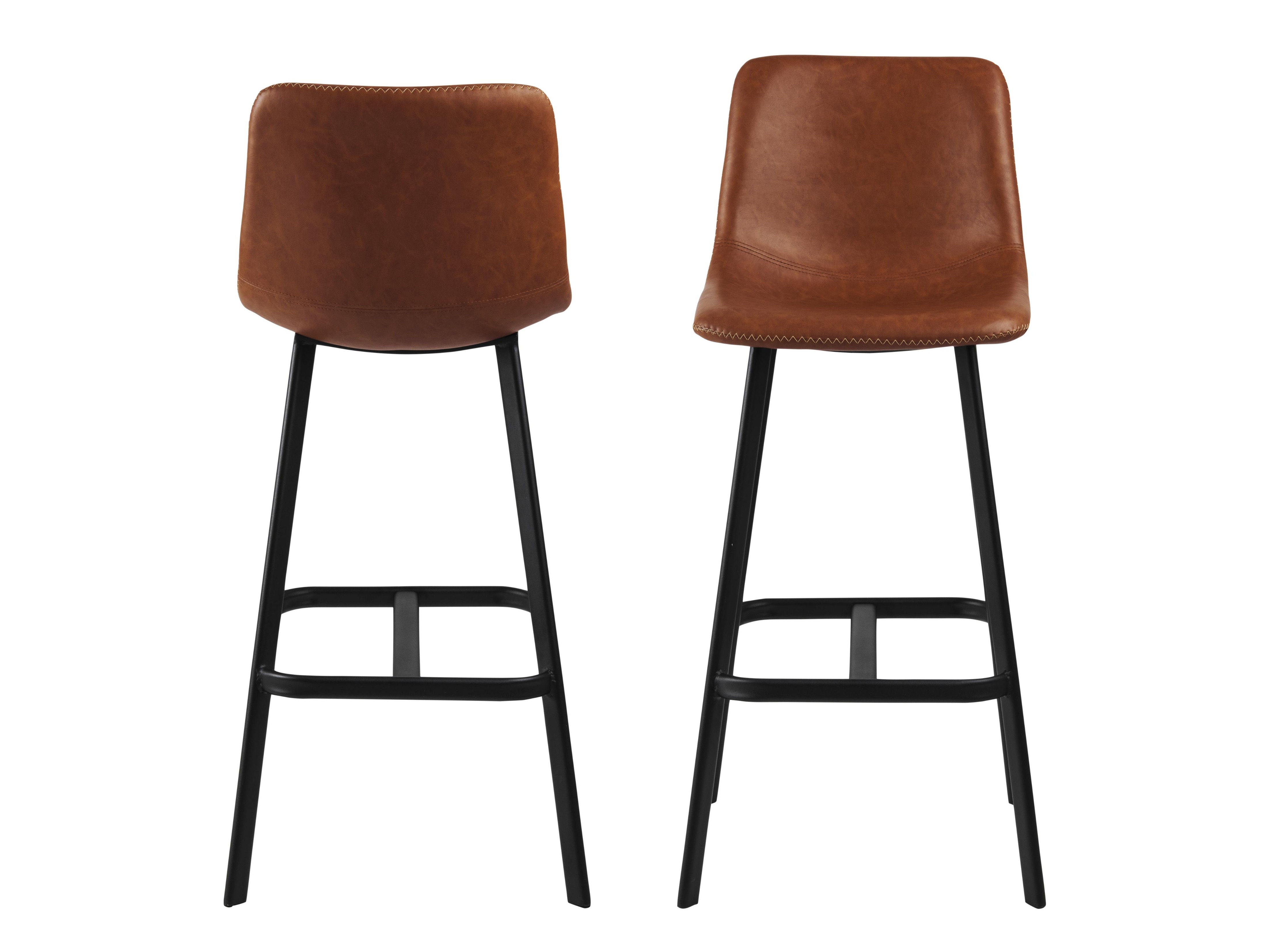 Scaun bar Norsica 444 (Negru + Maro)