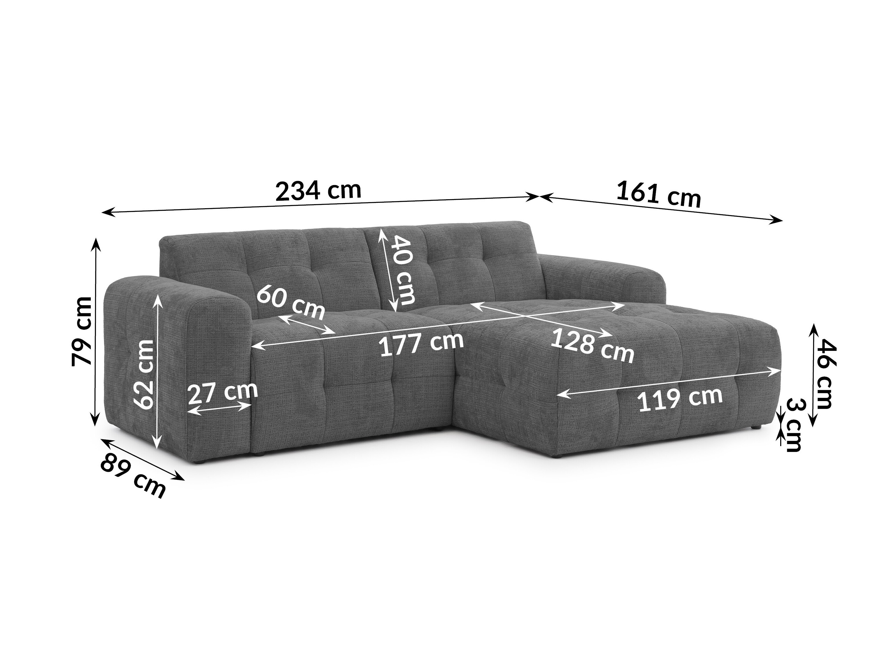 Set mobilier tapițat Rocklin 183 (Cremona 95)