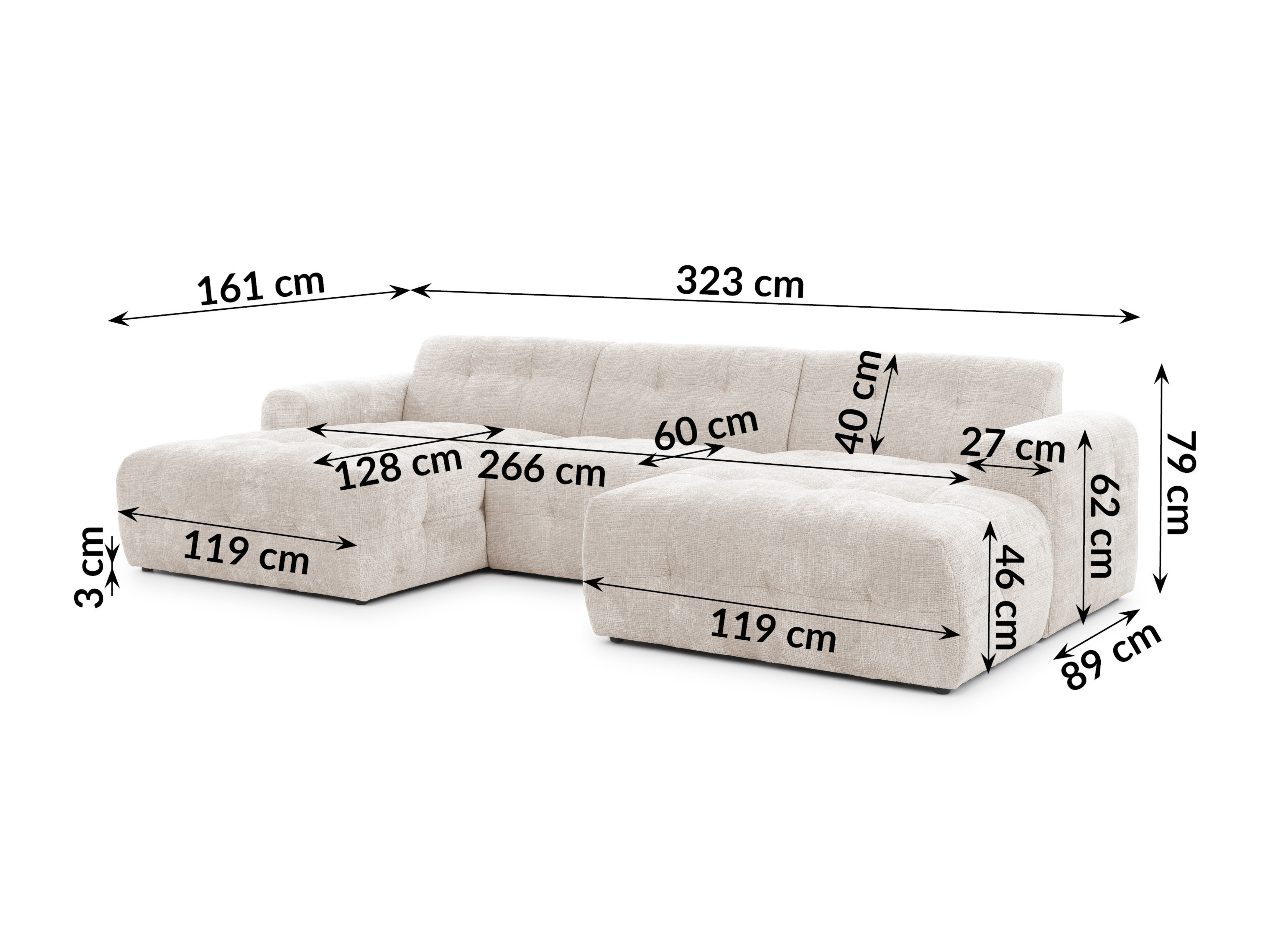 Set mobilier tapițat Rocklin 186 (Cremona 02)