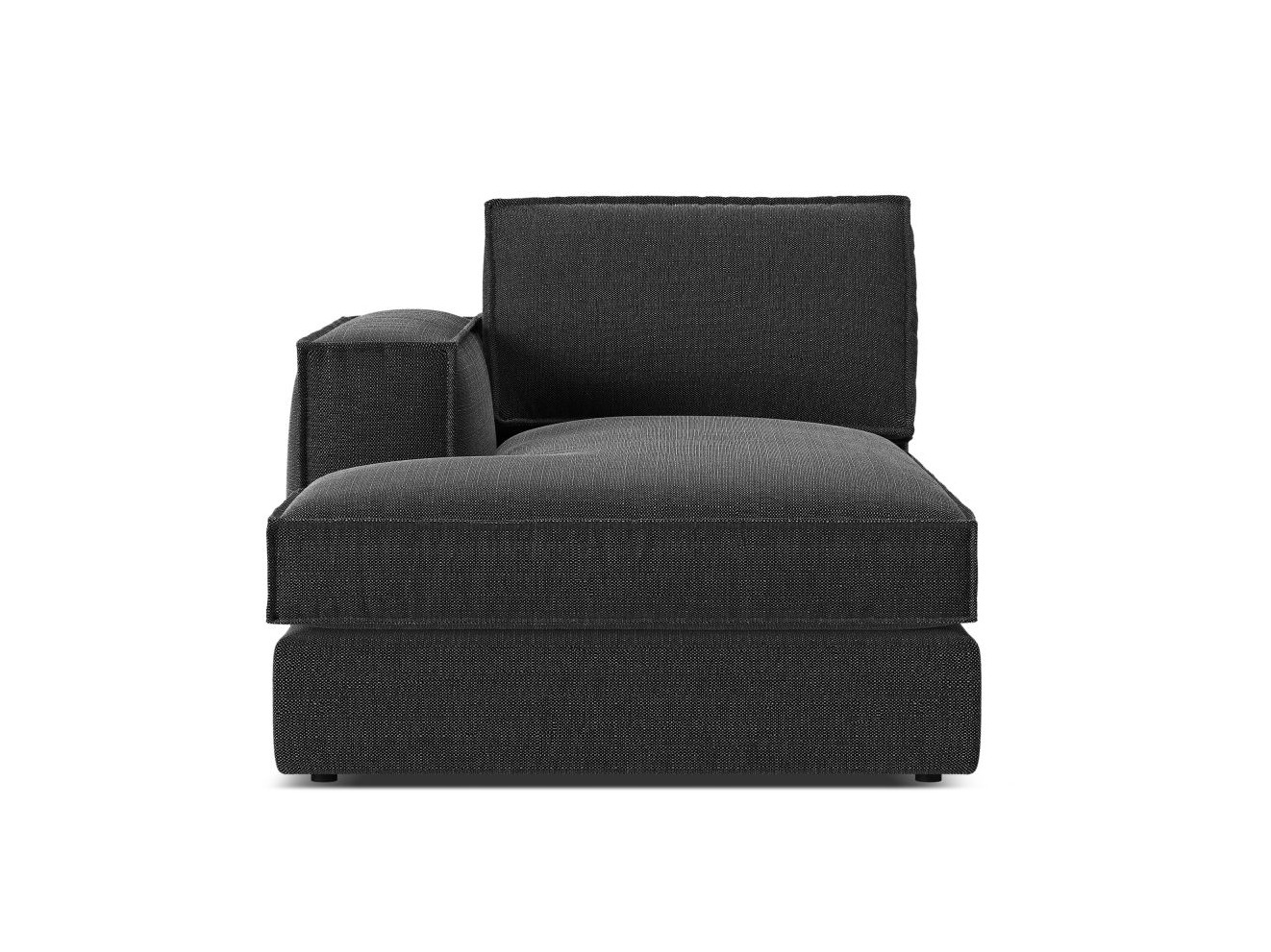 Canapea tip șezlong Dalodei 104 (Babel Black)