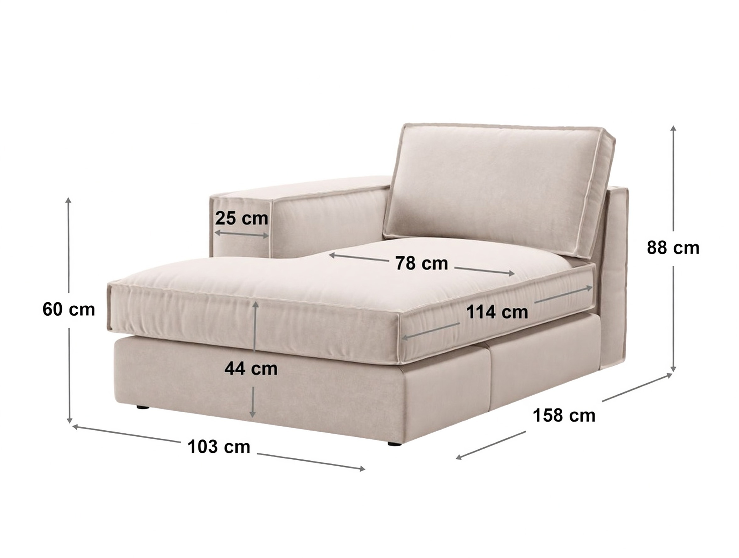Sistem modular de șezut Dalodei 104 (Salvador 01)