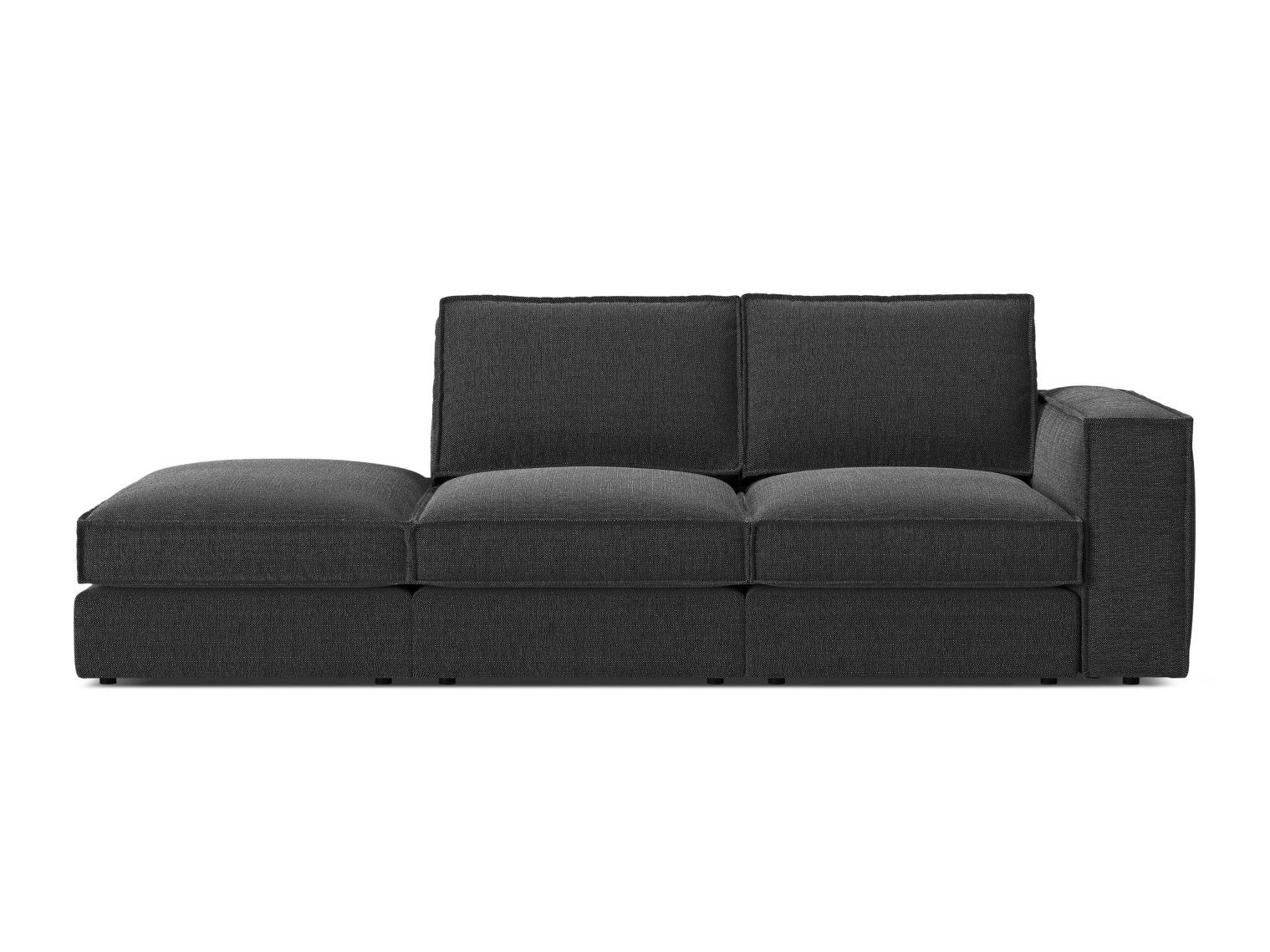 Bancă tapițată Dalodei 105 (Babel Black)