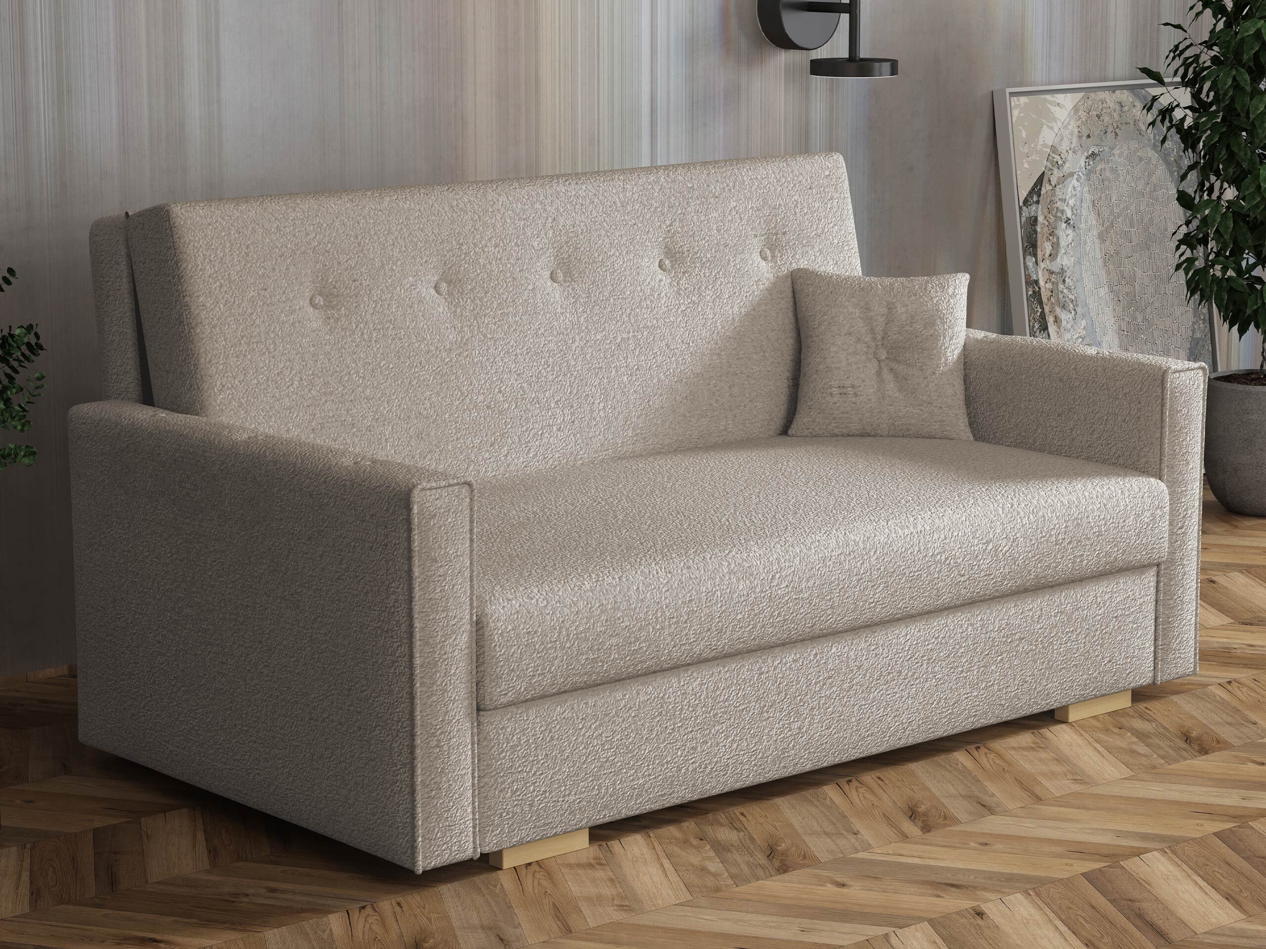 Canapea extensibilă Caelrin III (Coral 50)