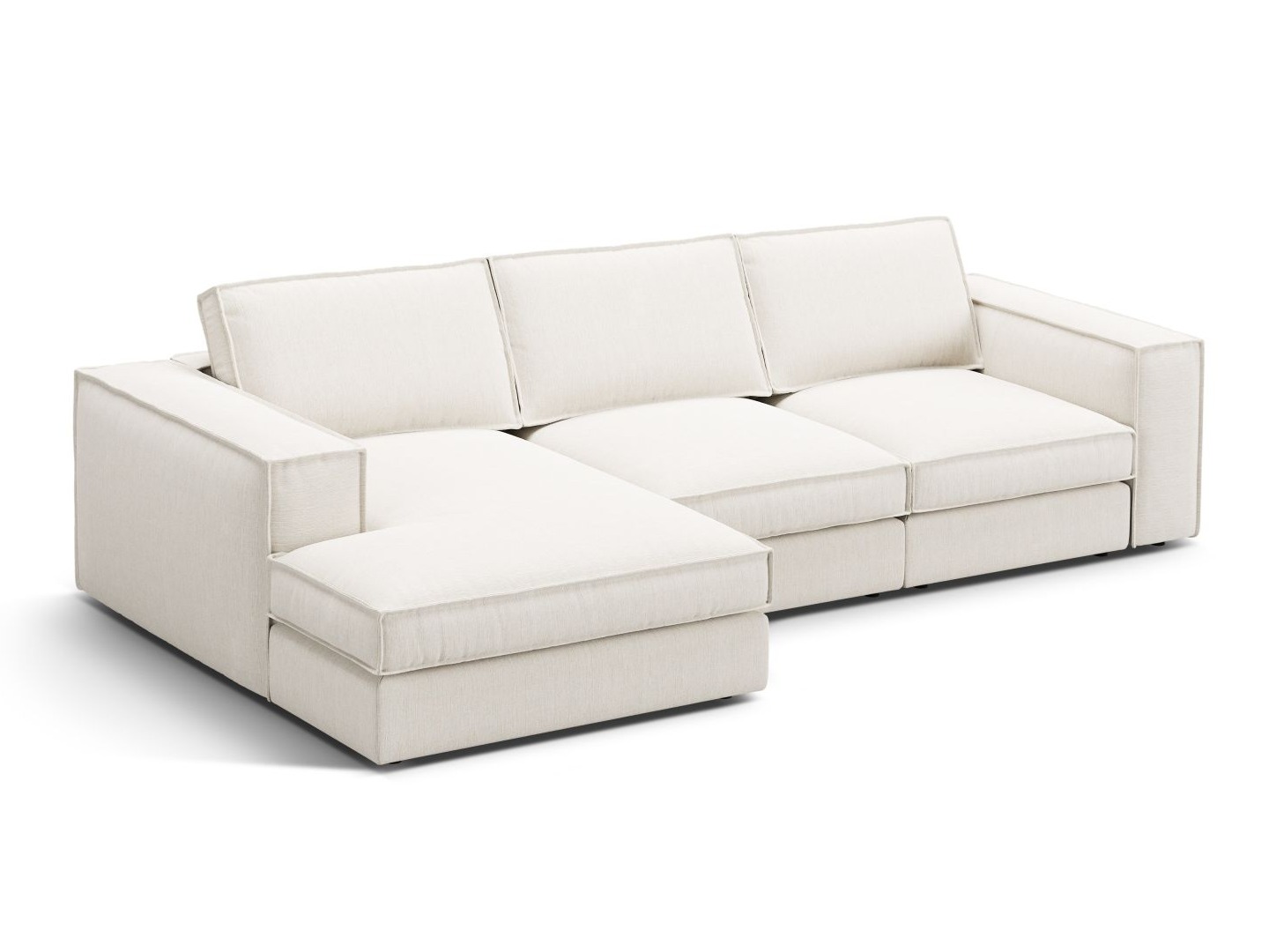 Colțar modular Dalodei 110 (Babel White)