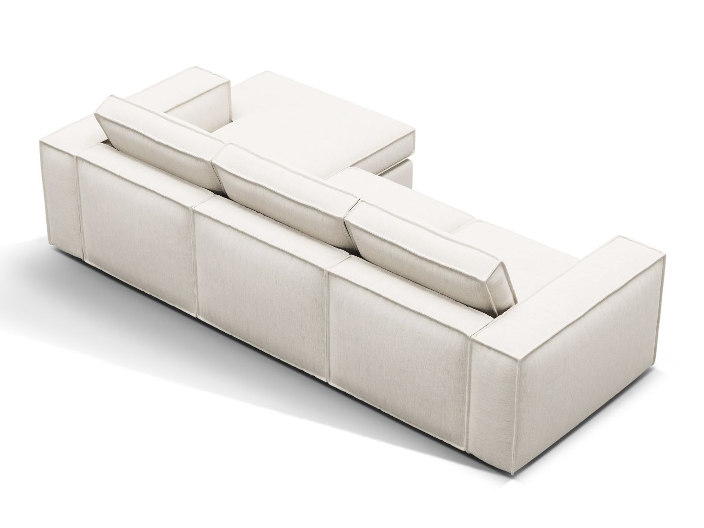 Colțar modular Dalodei 110 (Babel White)