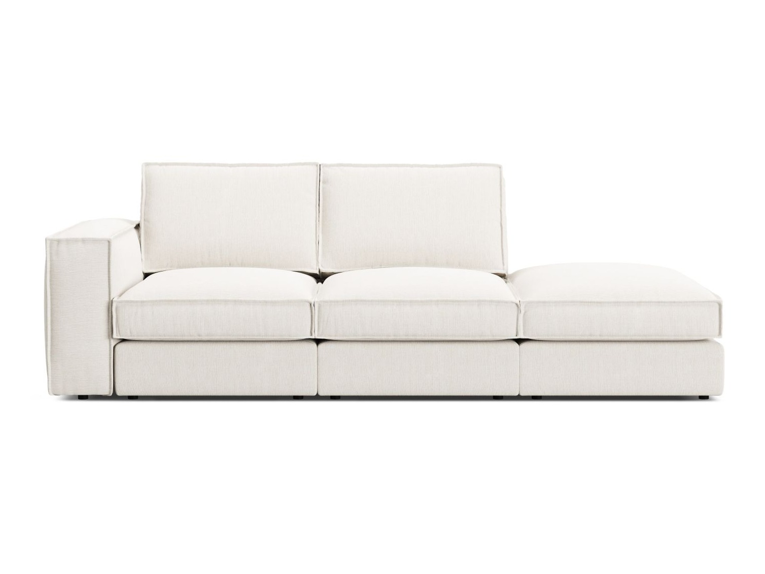 Canapea modulară Dalodei 112 (Babel White)