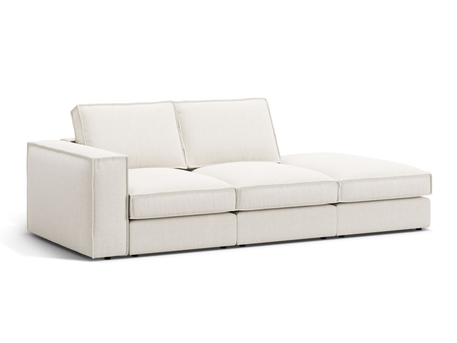 Canapea modulară Dalodei 112 (Babel White)
