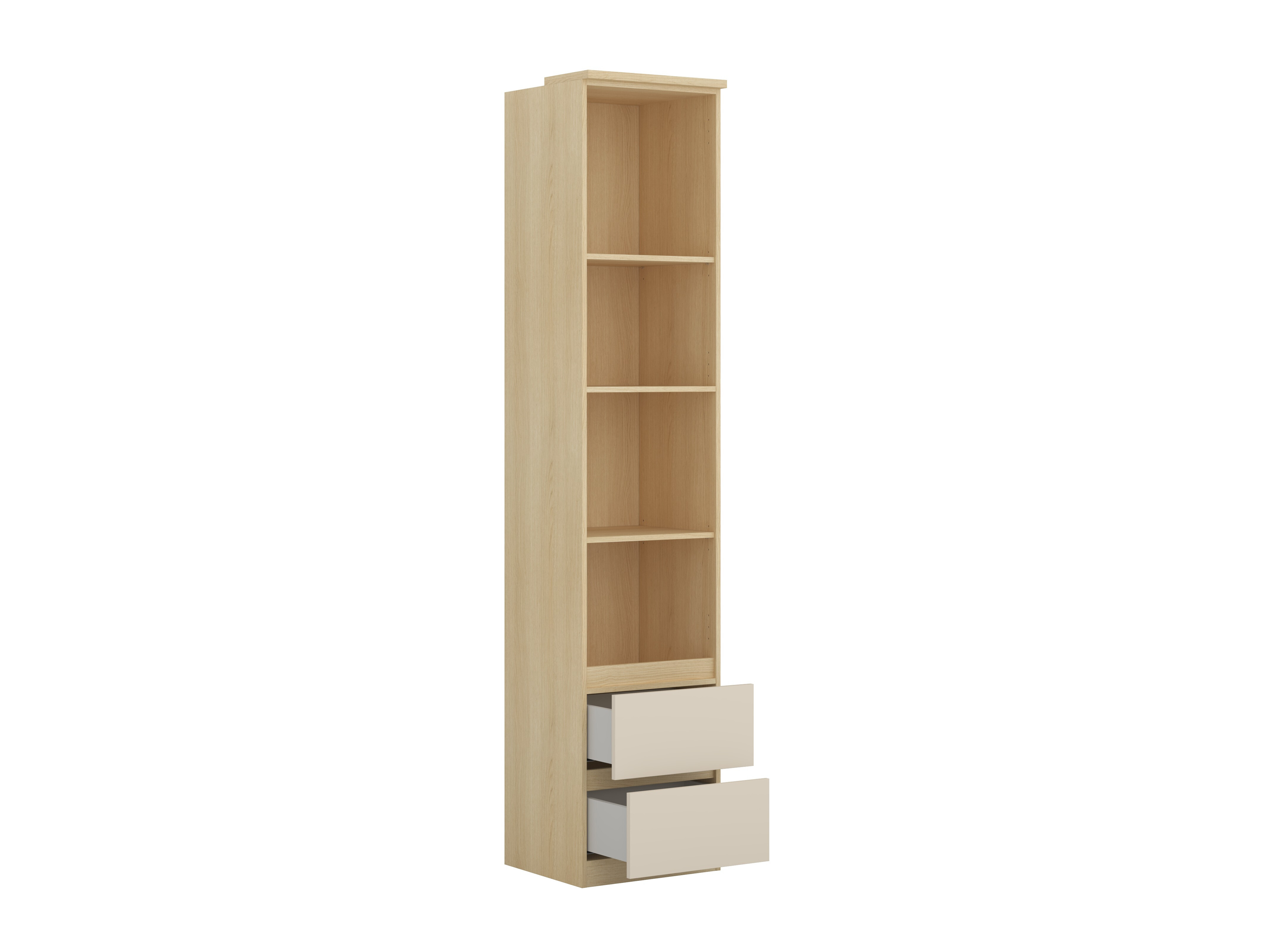 Set dormitor Nolcala 124 (Stejar + Bej)