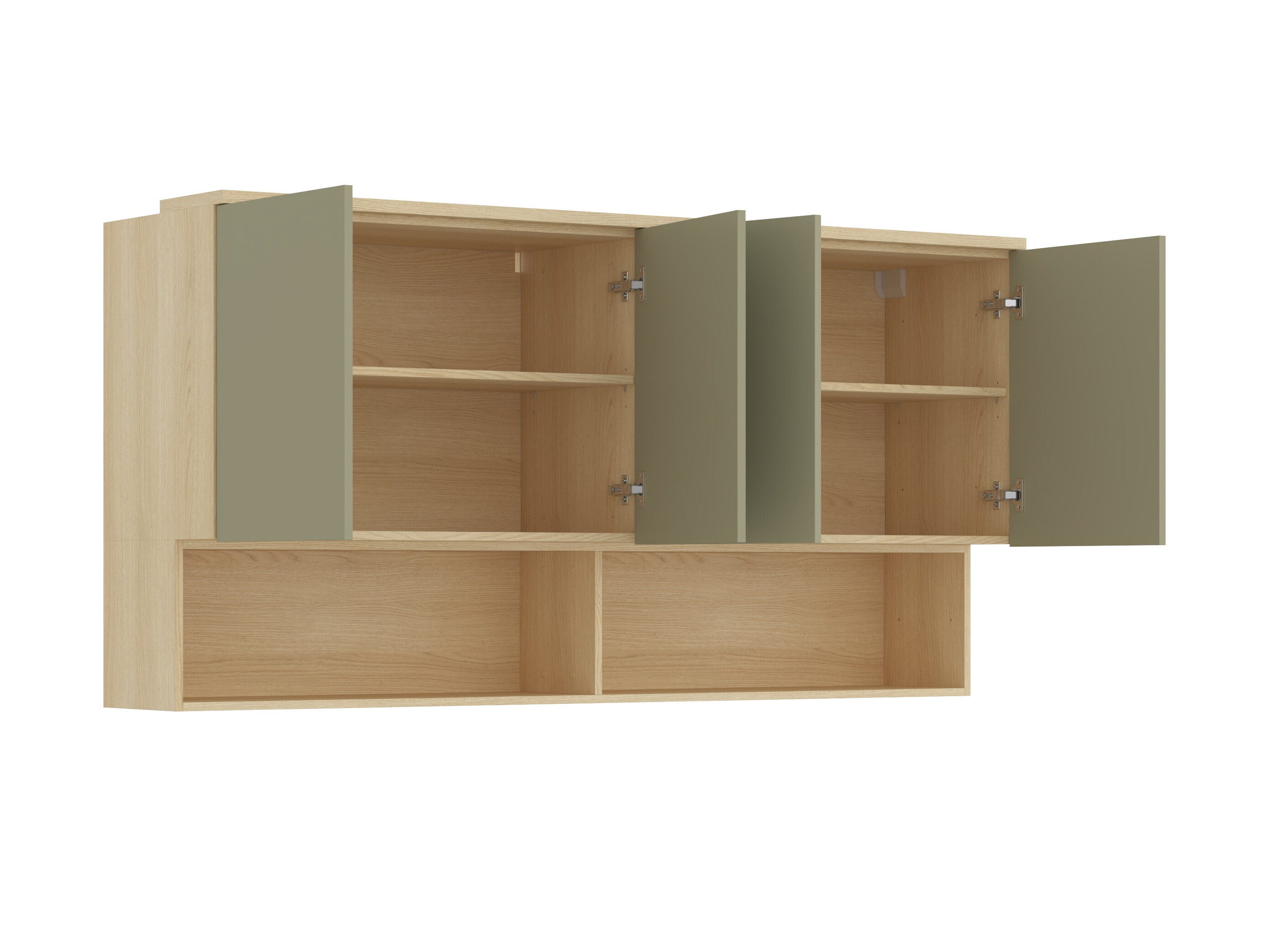 Set dormitor Nolcala 124 (Stejar + Eucalipt)