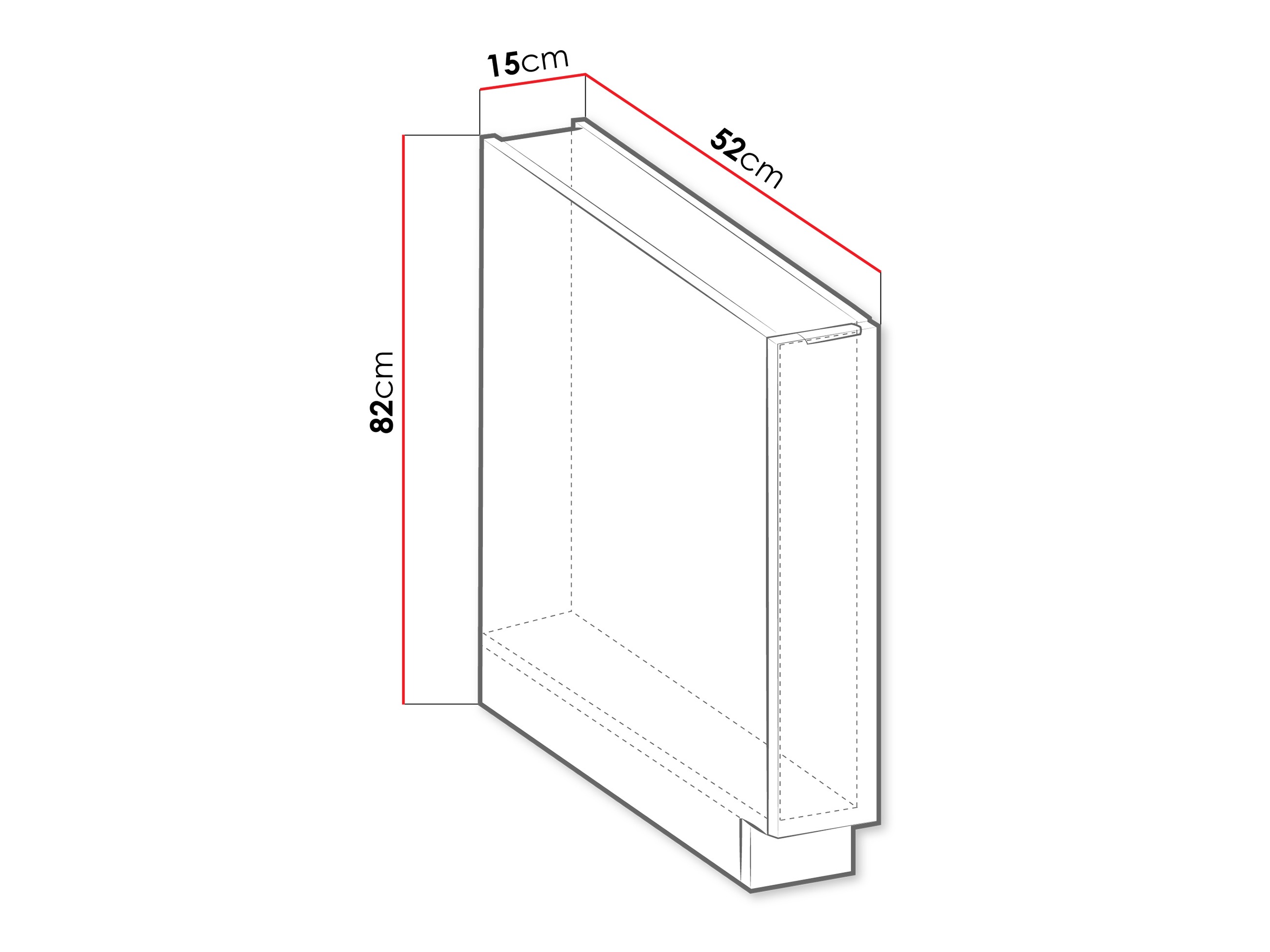 Dulap modular cu coș extensibil Sole 101