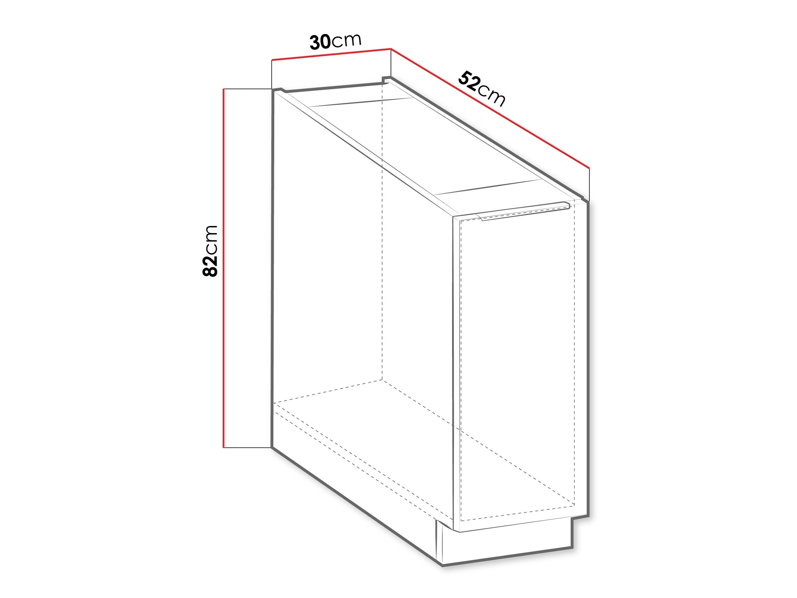 Dulap modular cu coș extensibil Sole 102