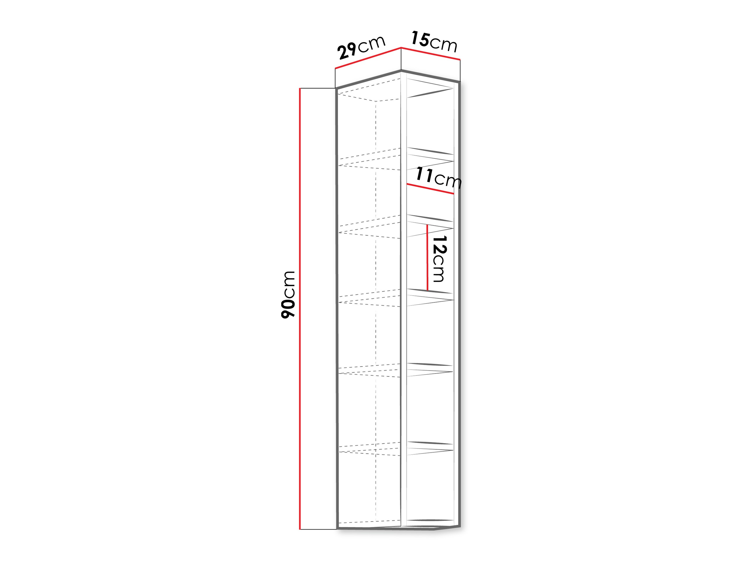 Raft de perete Sole 105