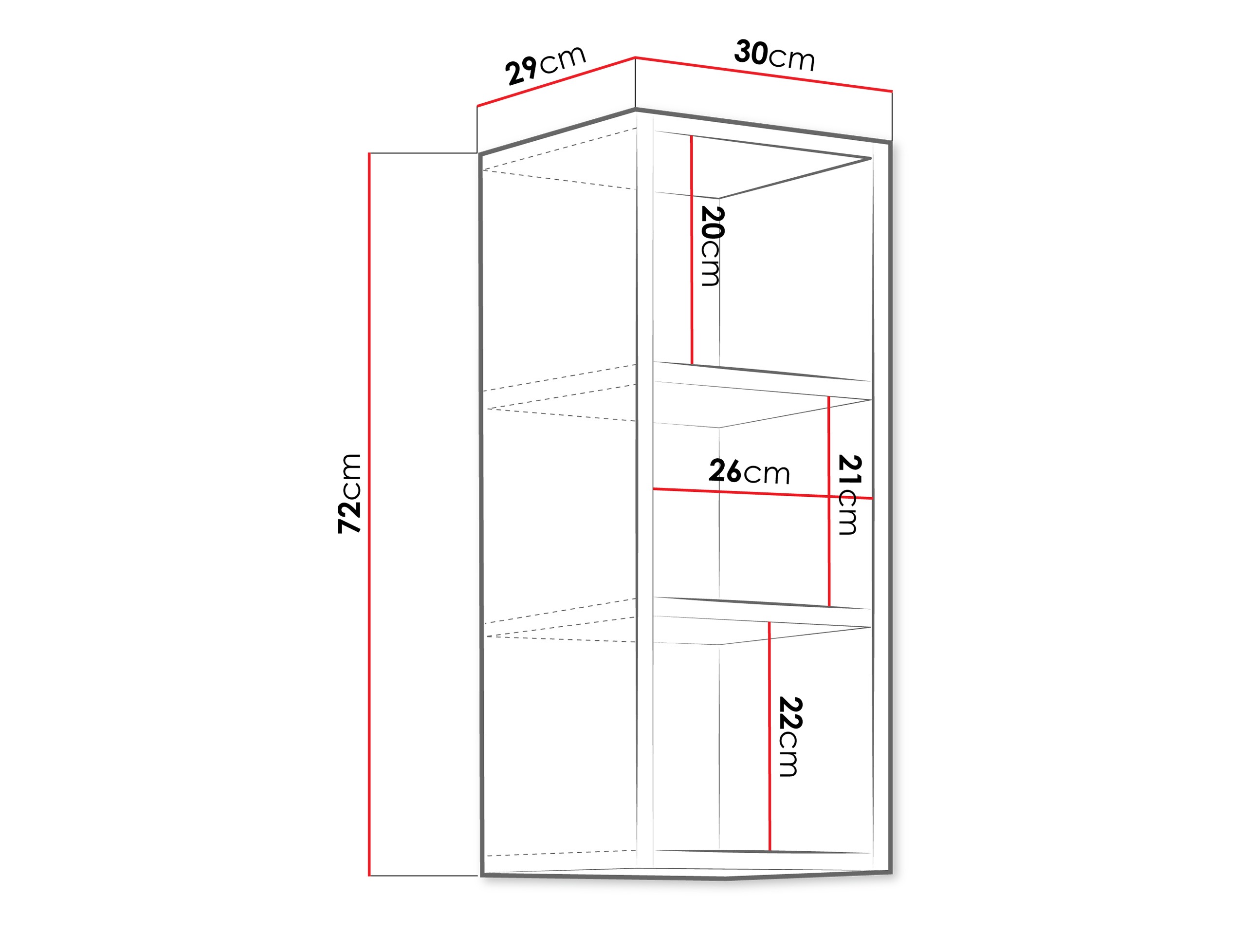 Raft de perete Sole 108