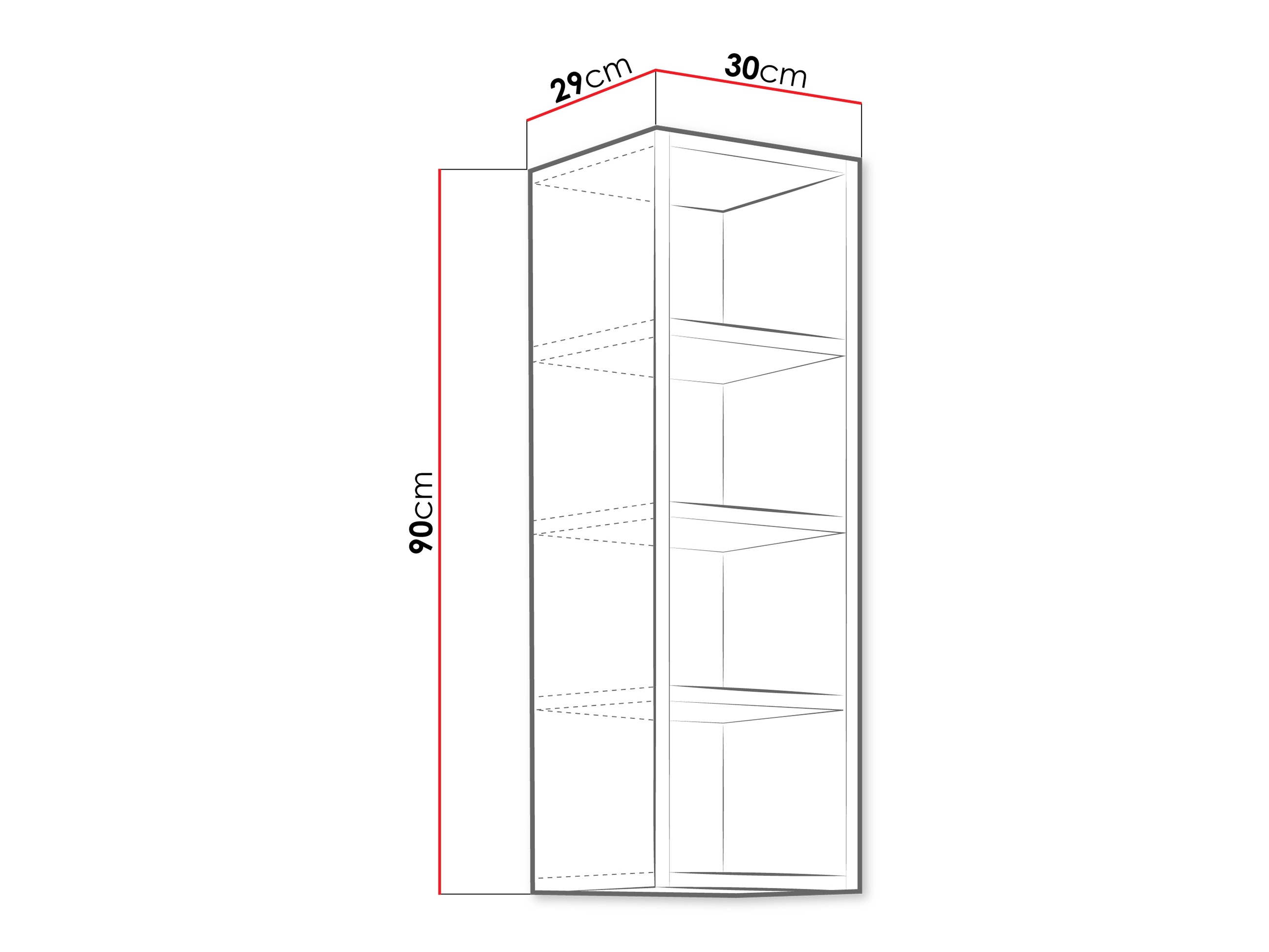 Raft de perete Sole 110