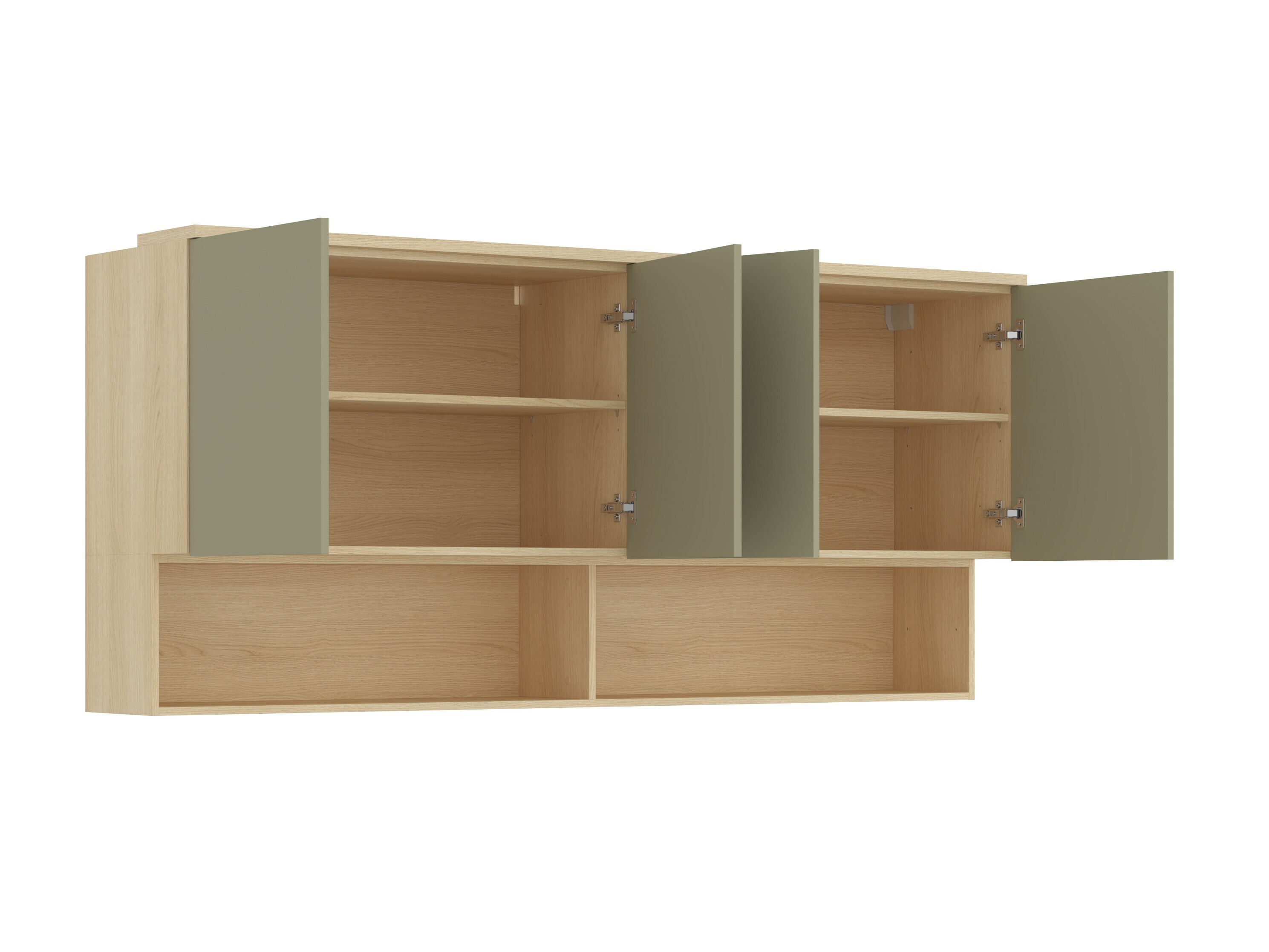 Set dormitor Nolcala 125 (Stejar + Eucalipt)