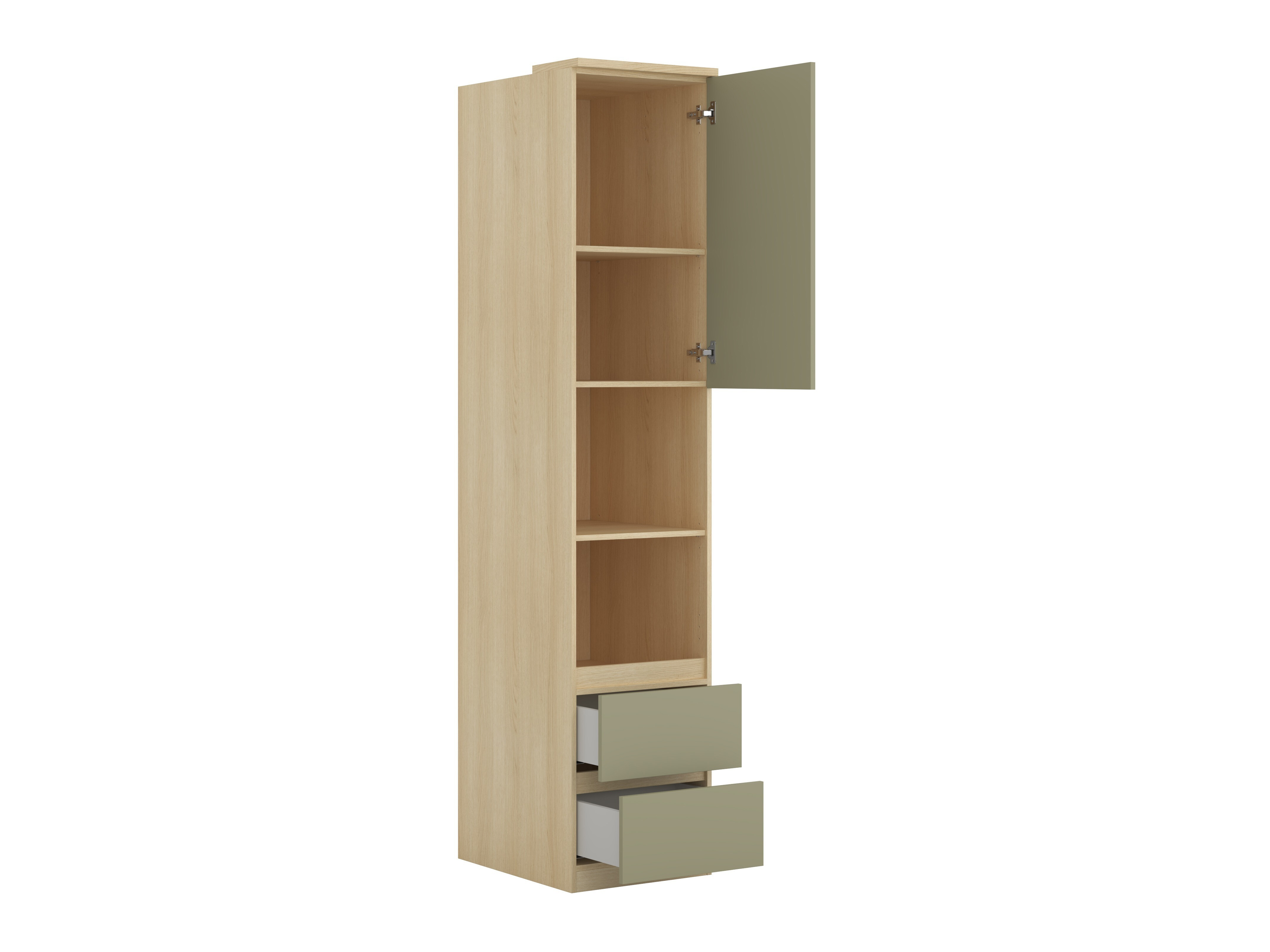 Set dormitor Nolcala 126 (Stejar + Eucalipt)