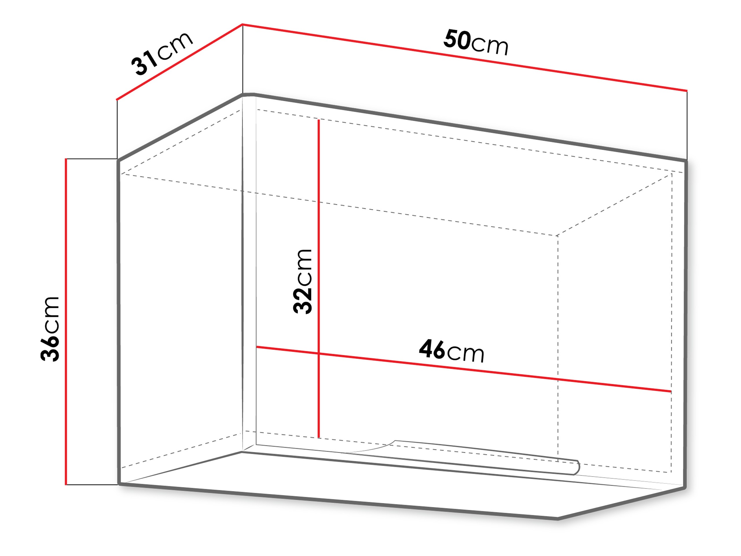 Dulap de perete modular Sole 128