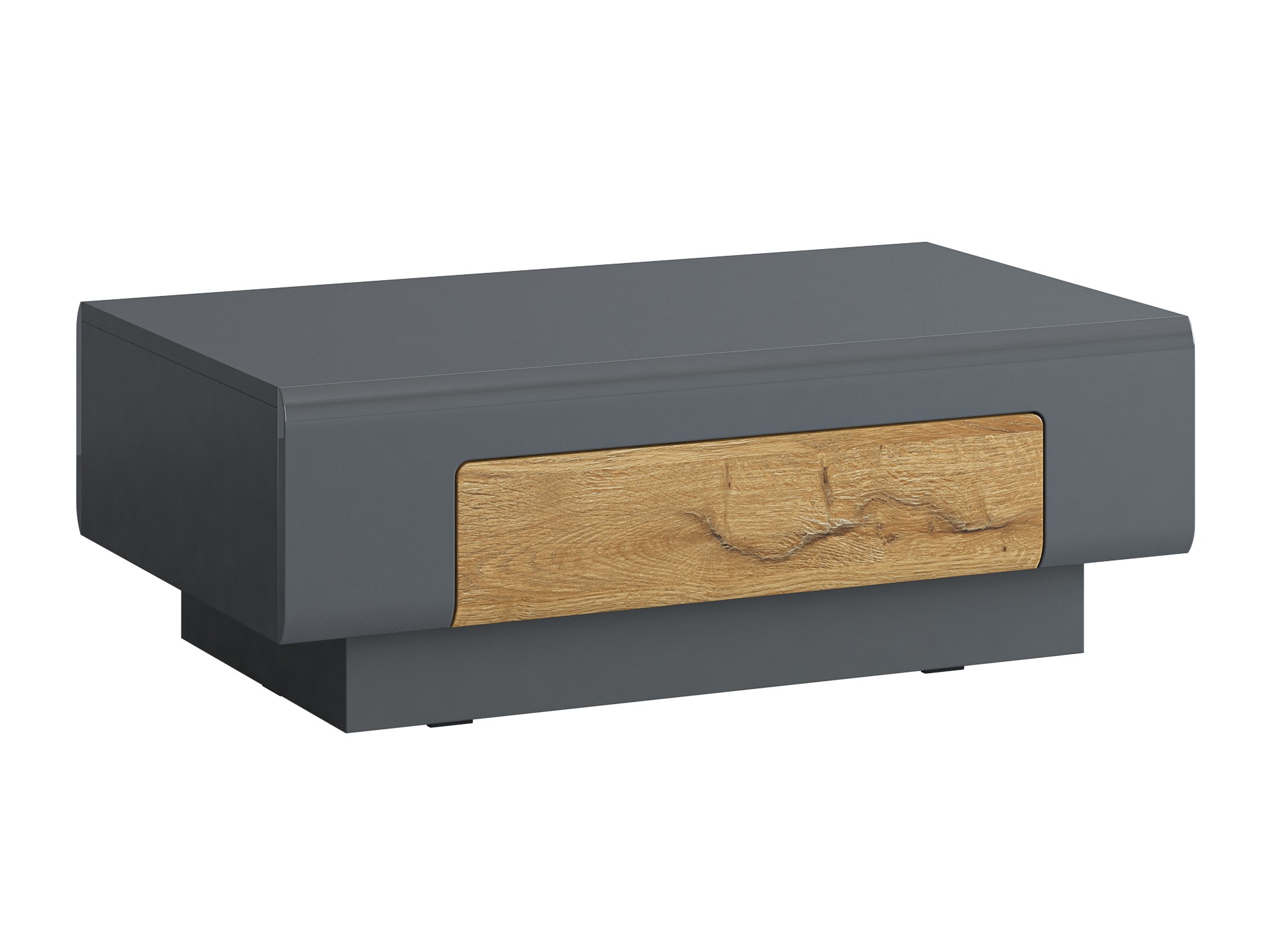 Măsuță de cafea Torsone 111 (Antracit + Gloss antracit + Stejar Grandson)