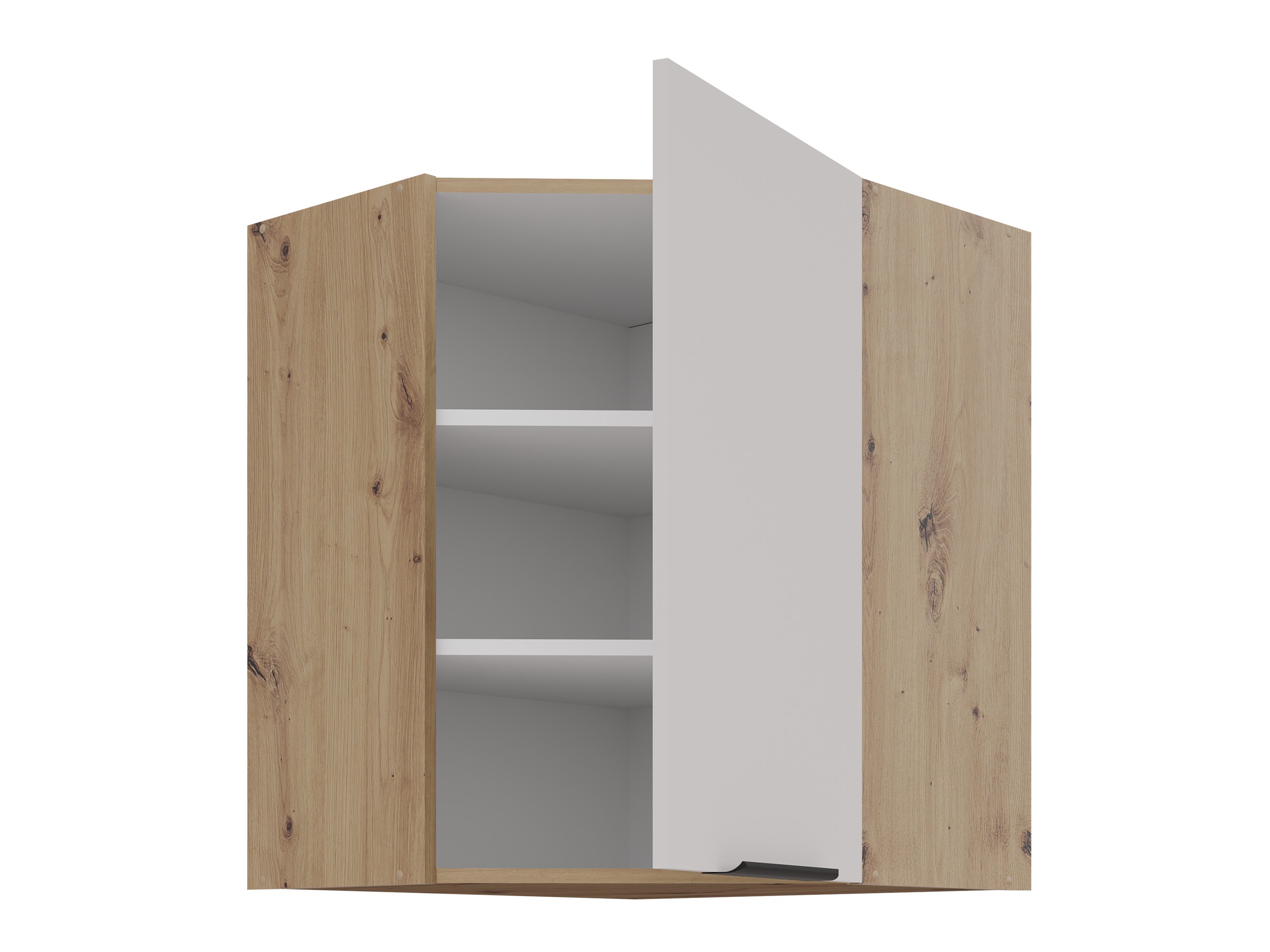 Dulap modular de colț suspendat Sole 142