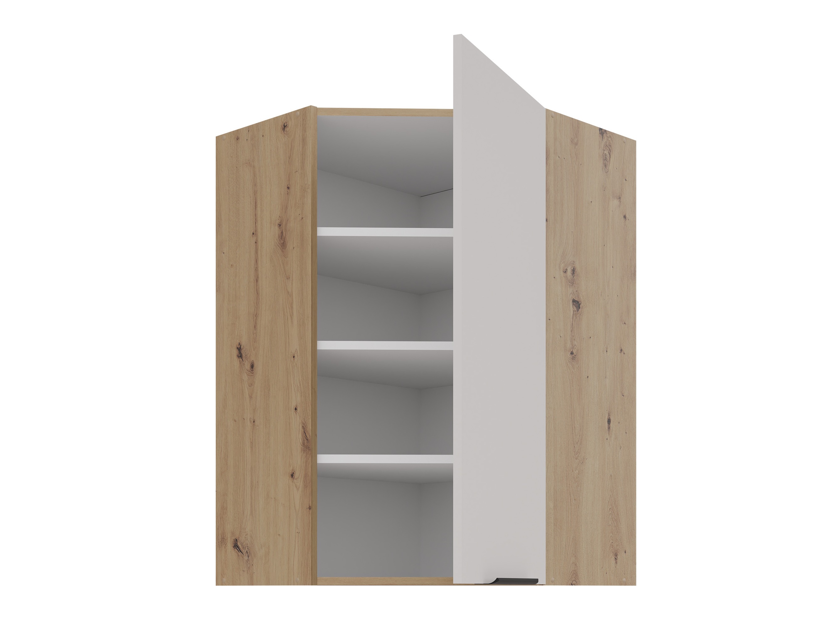Dulap modular de colț suspendat Sole 144
