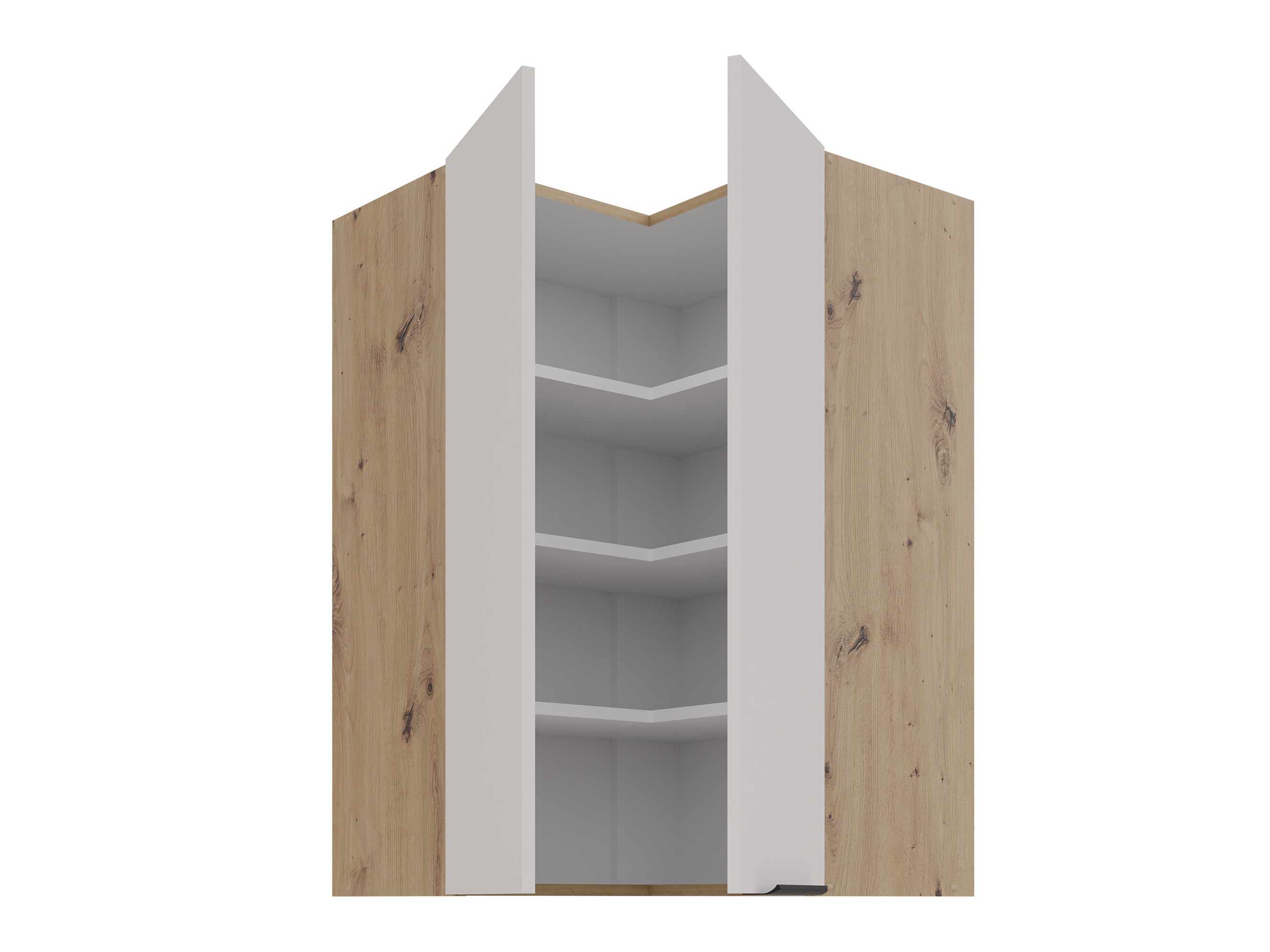 Dulap modular de colț suspendat Sole 145