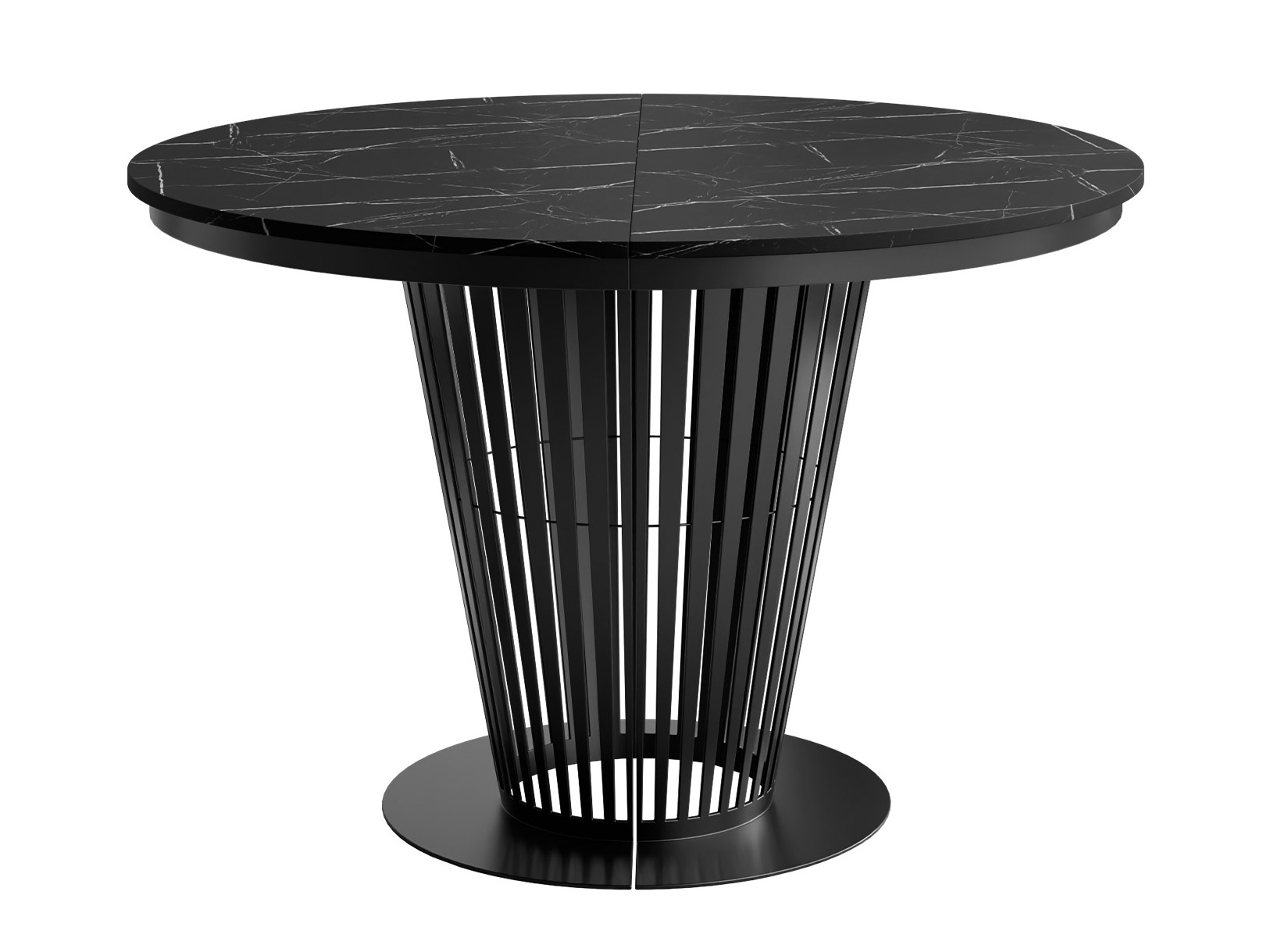 Masă Oswego 179 (Negru + Marmură neagră)