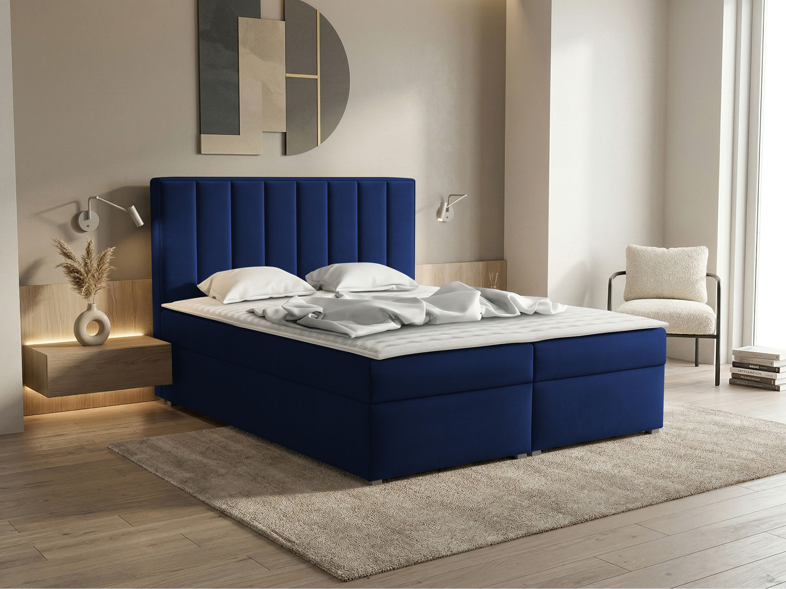 Pat boxspring Pomona 116 (Magic catifea 2216)
