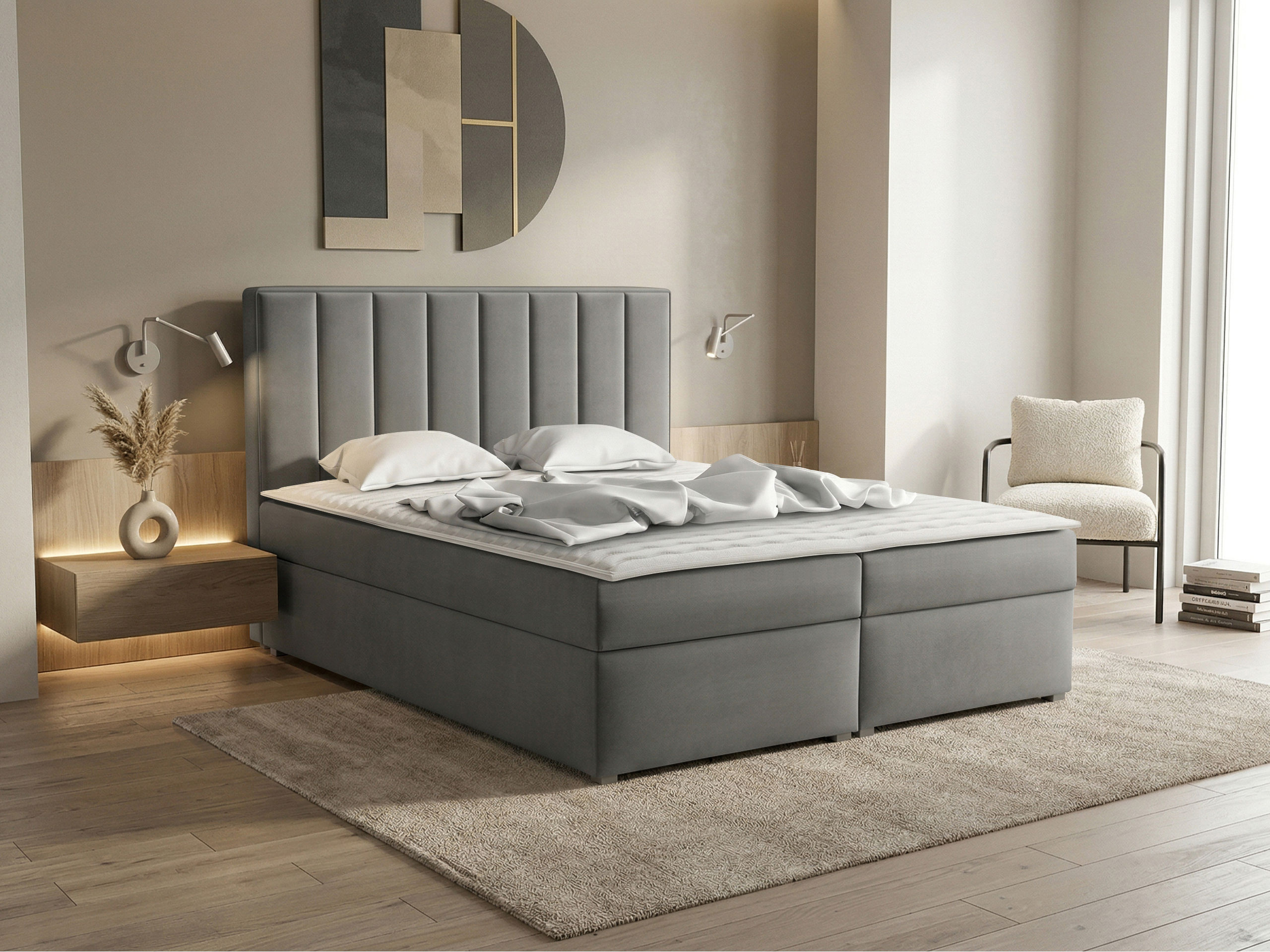 Pat boxspring Pomona 116 (Magic catifea 2217)