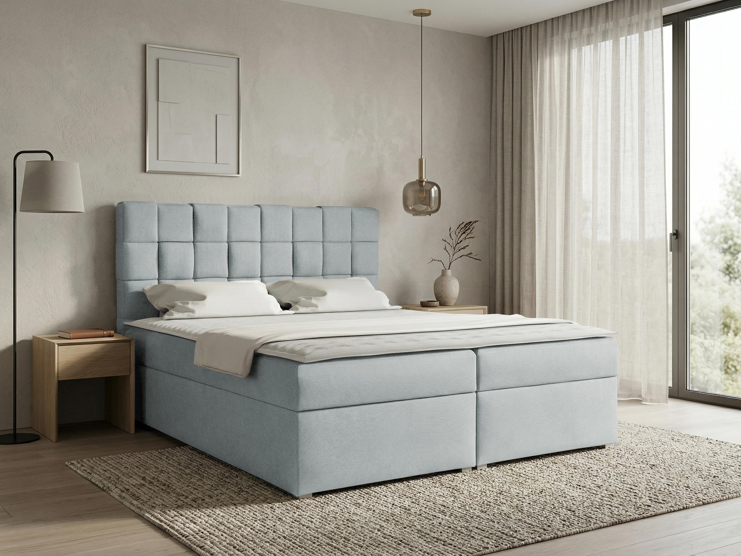 Pat boxspring Pomona 117 (Paros 05)