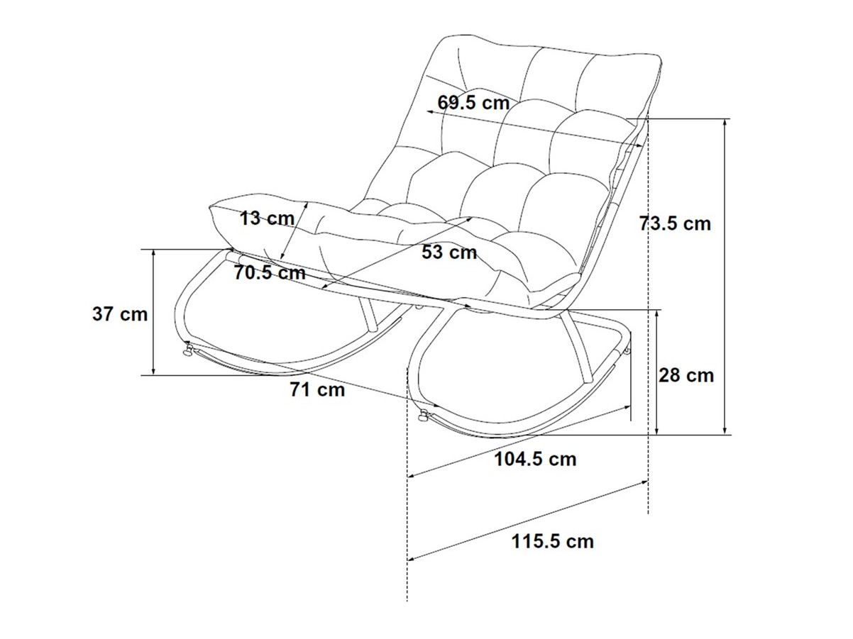 Fotoliu pentru exterior Mandeville 361