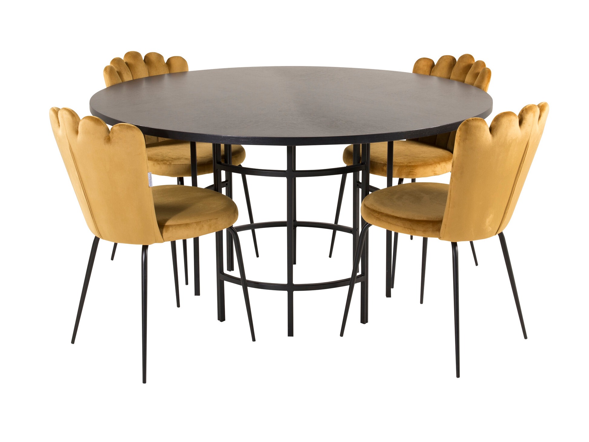 Set de mese Dallas 316 (Galben + Negru)
