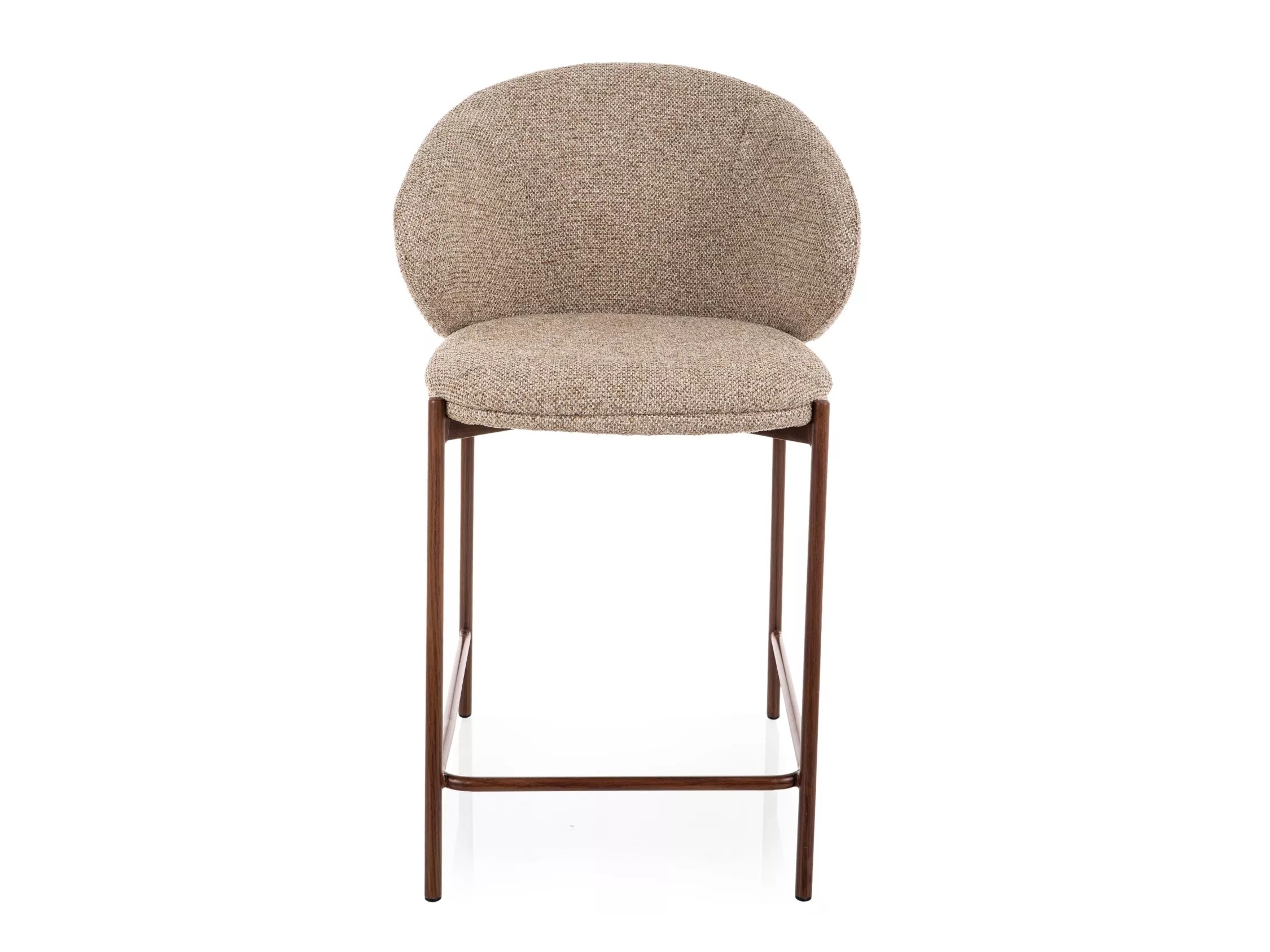 Scaun de bar Detroit 947 (Maro deschis + Nuc)