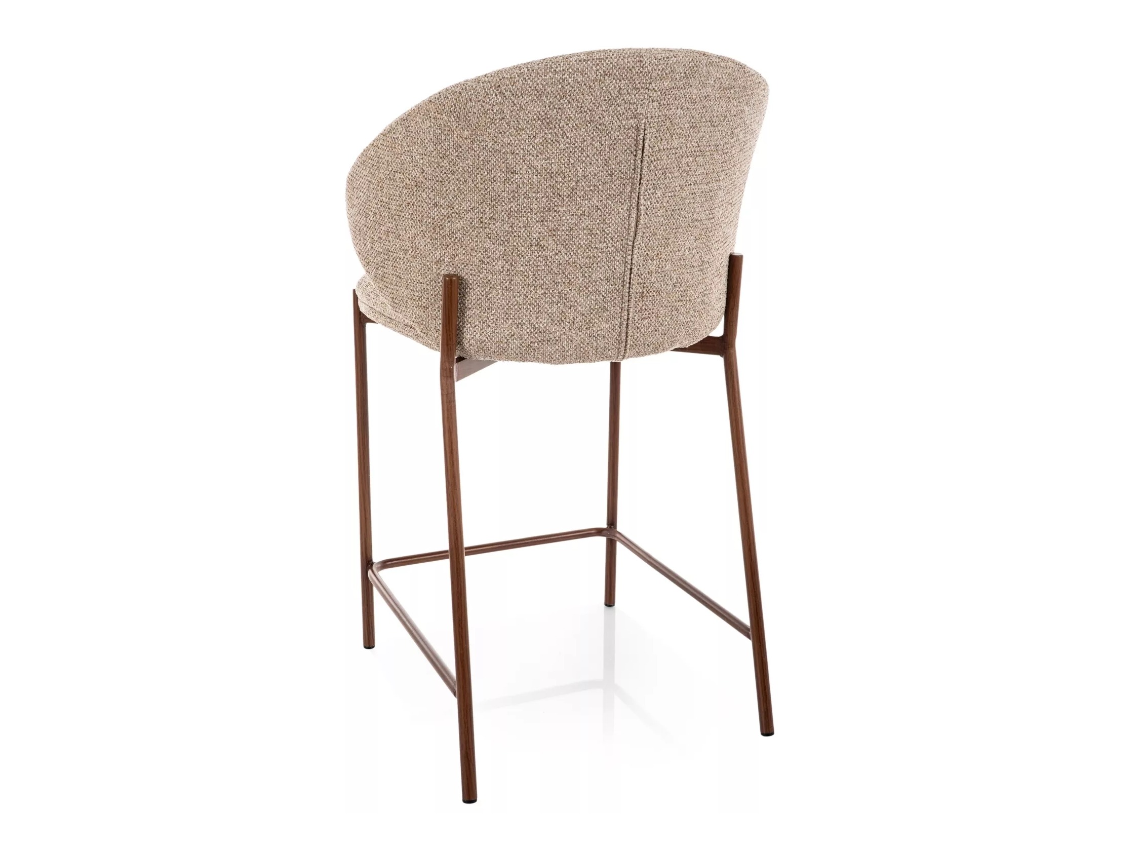 Scaun de bar Detroit 947 (Maro deschis + Nuc)