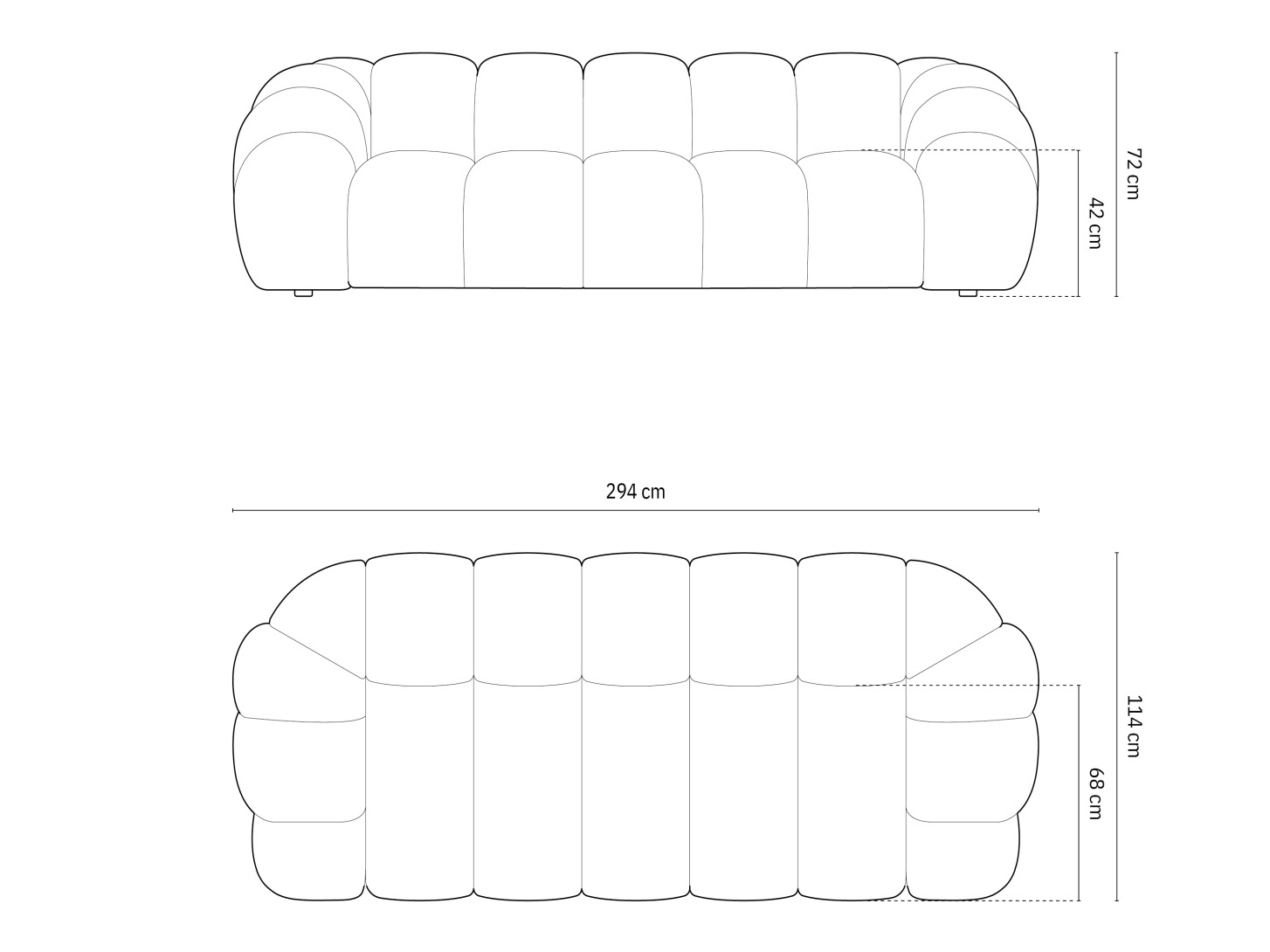 Canapea Cirnolu 102 (Bubble 10)
