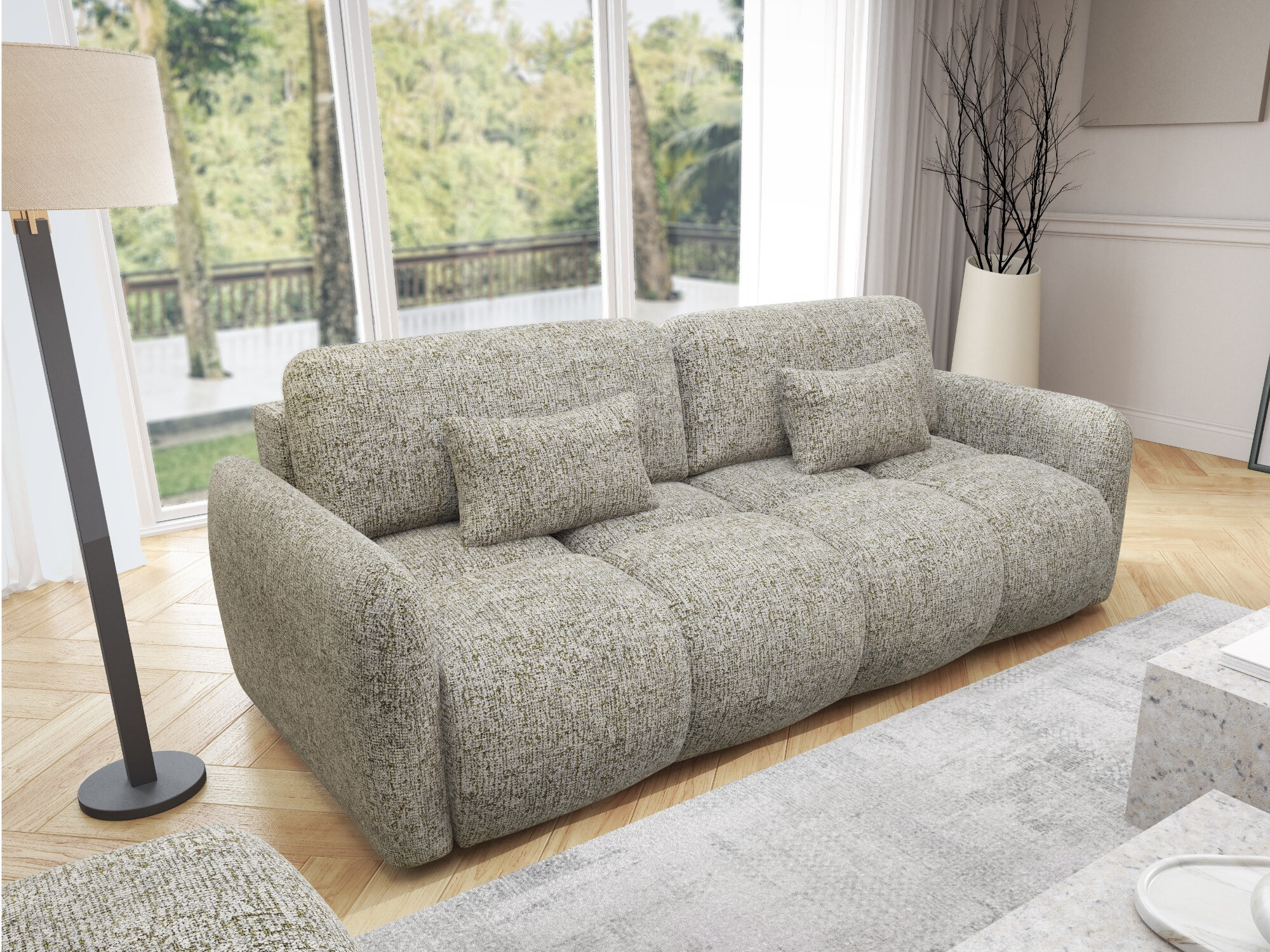 Canapea extensibilă Franklin 218 (Bella 15)