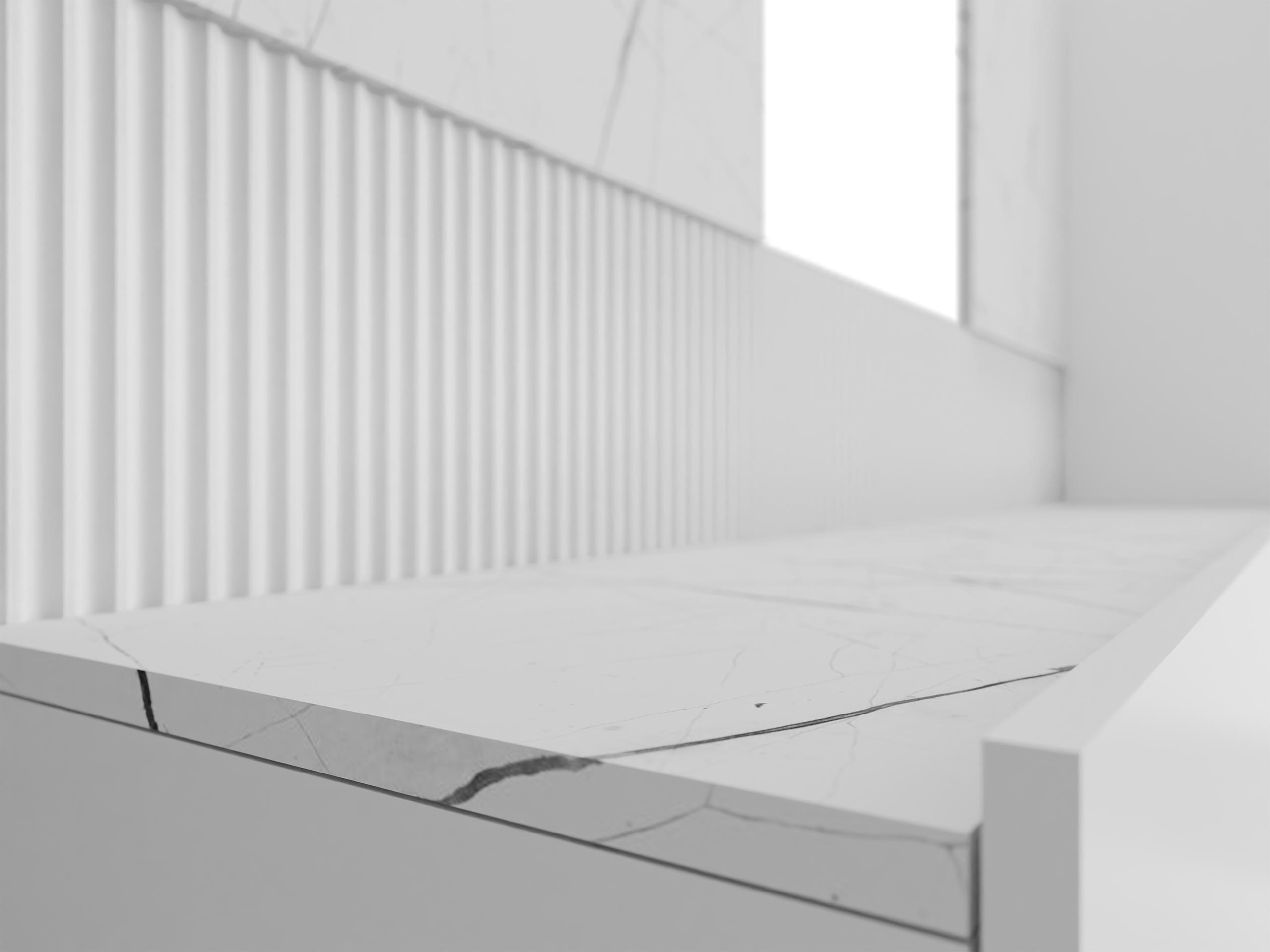 Set de living Comfivo Salix I (Nuc + Travertin ușor)