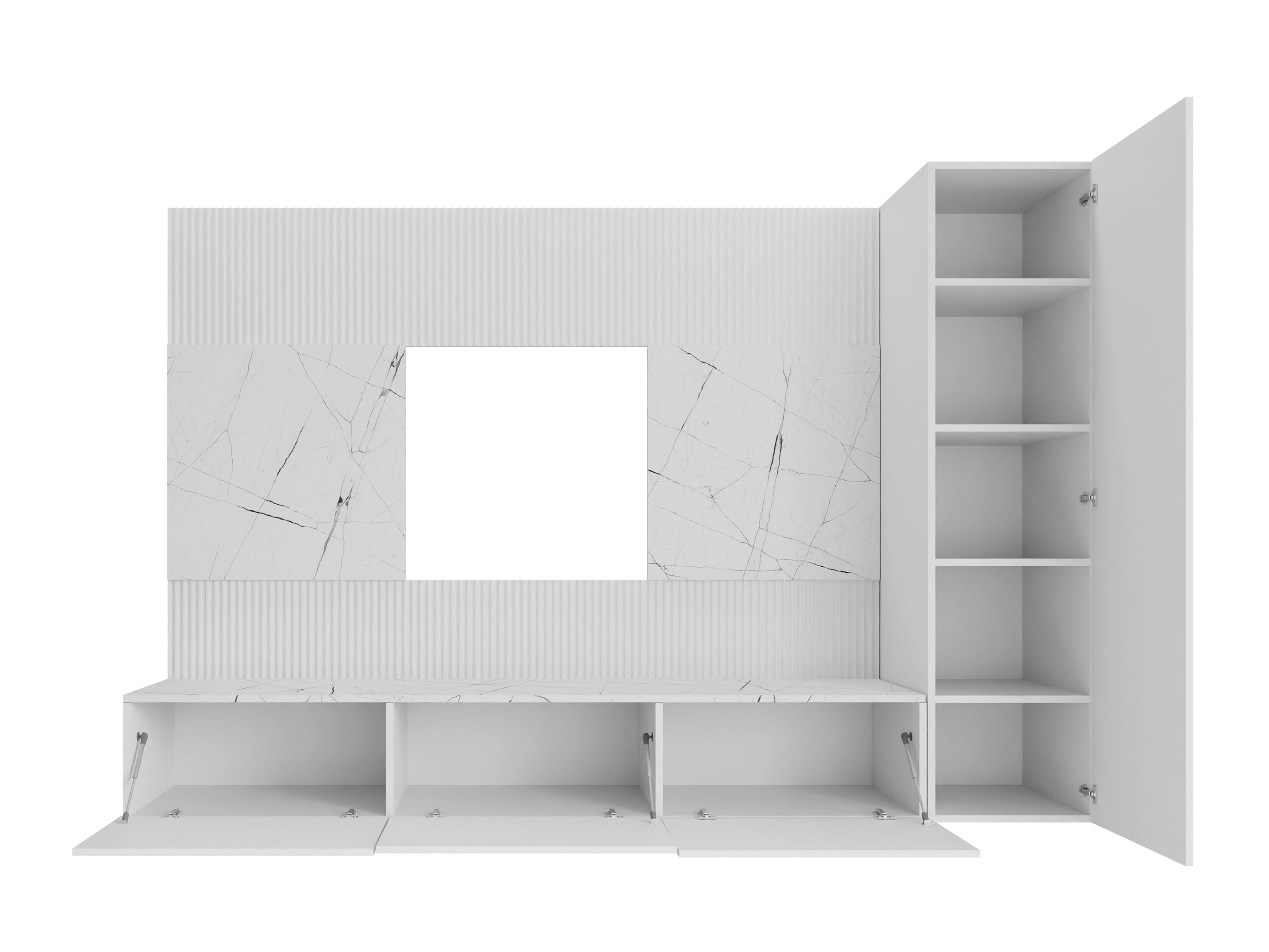 Set de living Comfivo Salix VI (Nuc + Deschis Travertine)