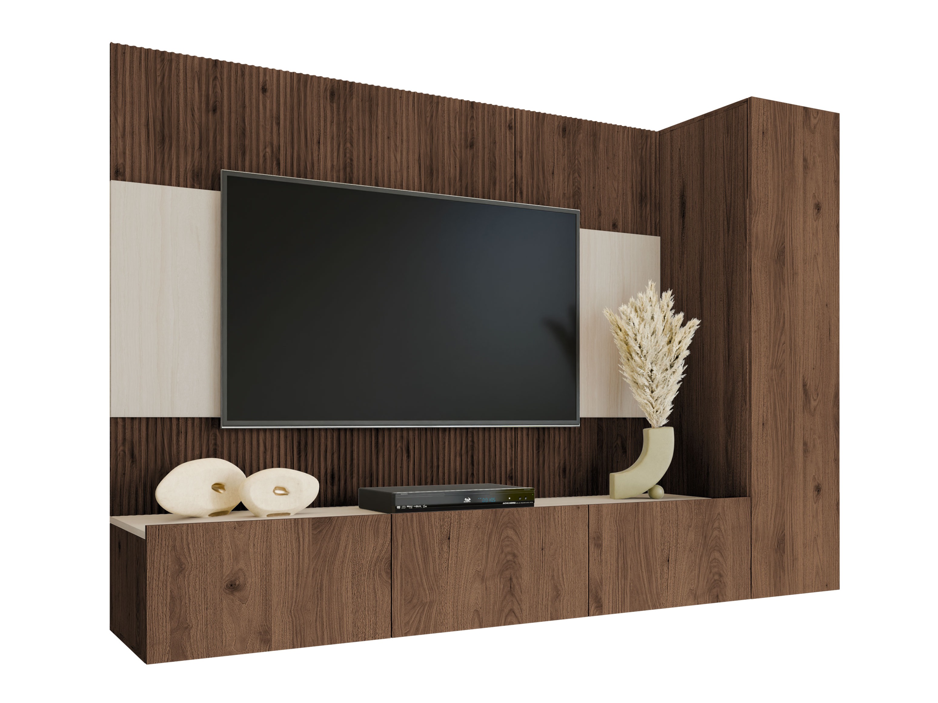 Set de living Comfivo Salix VI (Nuc + Travertin ușor)