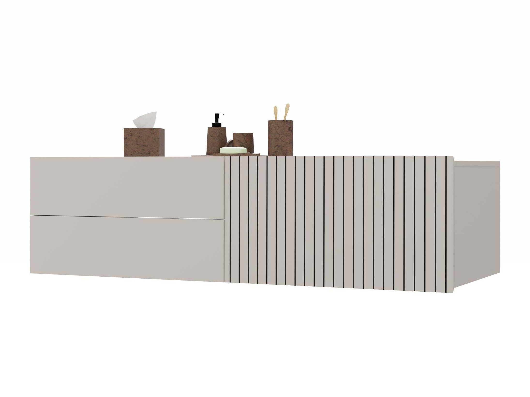 Cabinet atârnat pentru baie Mandeville 363 (Cașmir)