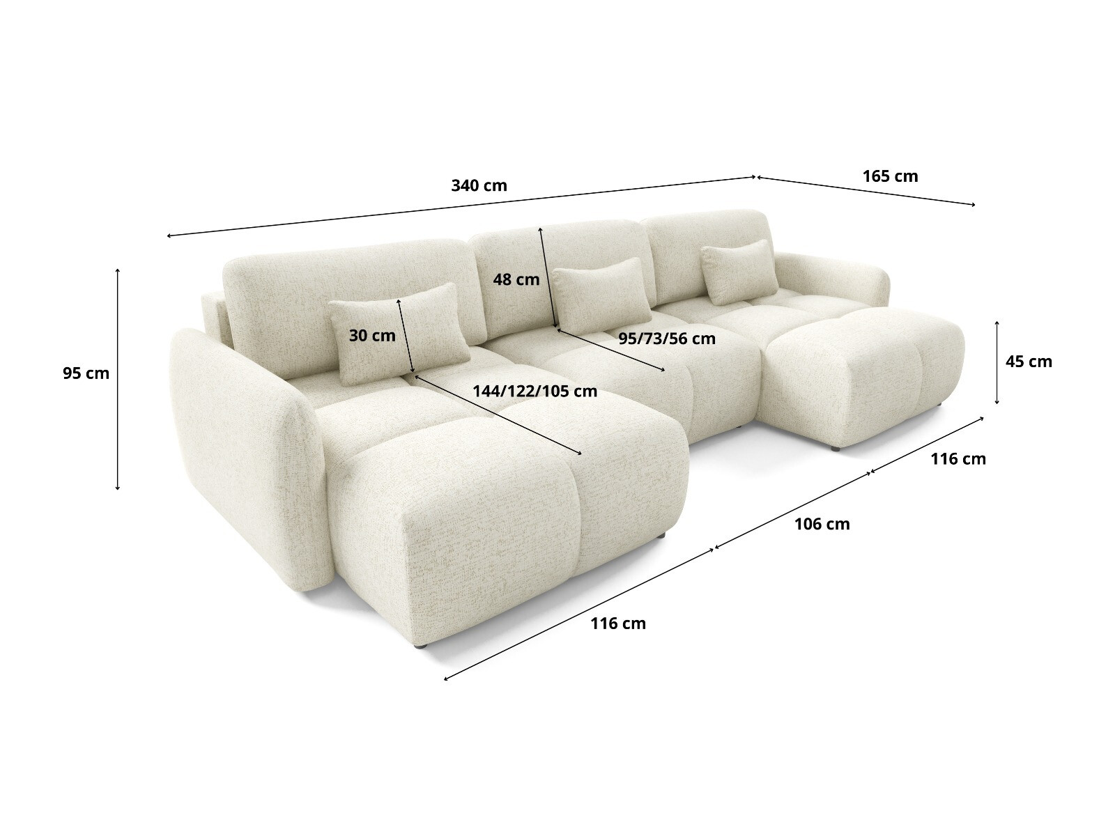 Colțar Franklin 220 (Bella 5)