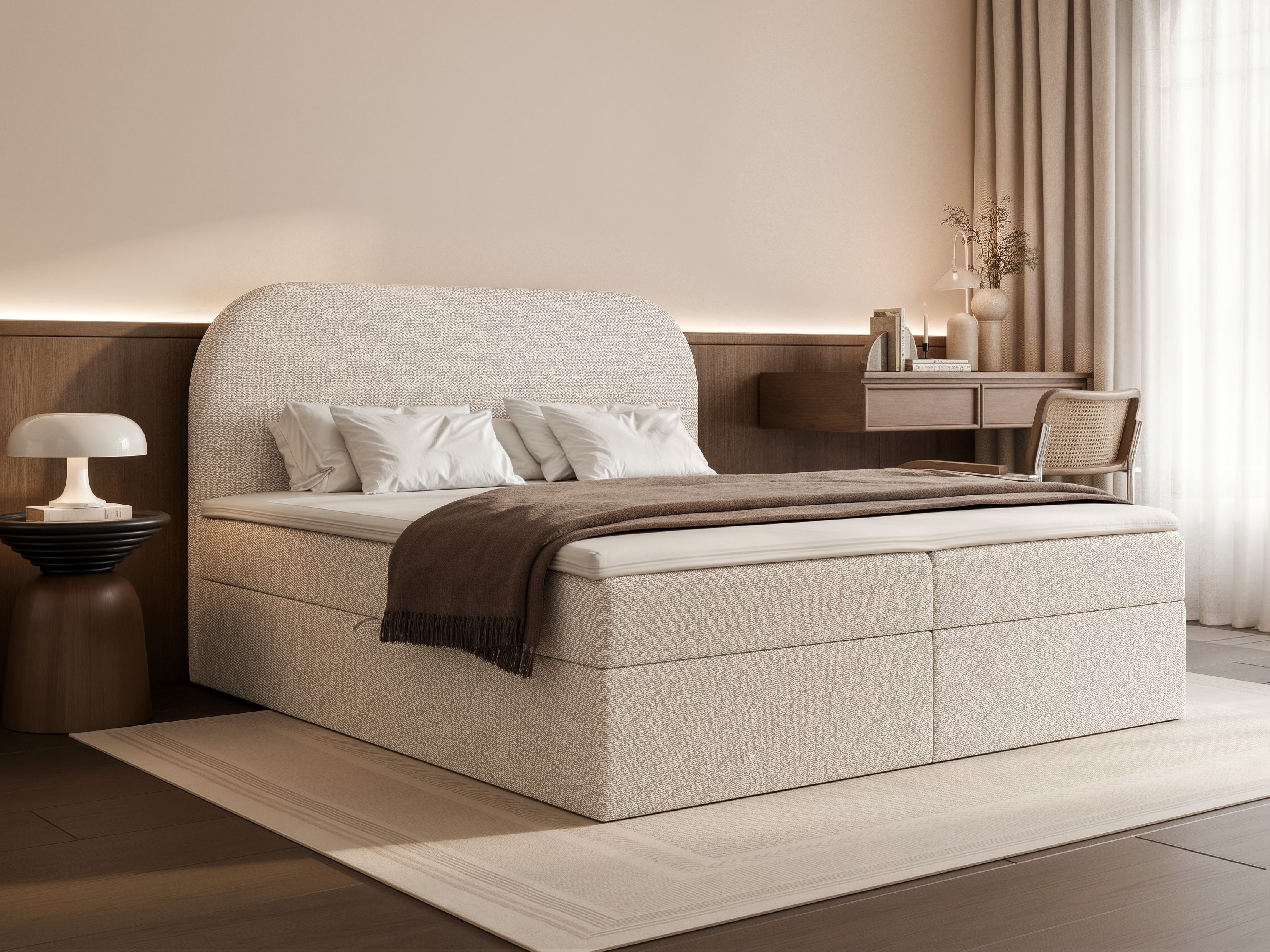Pat boxspring Martinez 131 (Lumi 04)