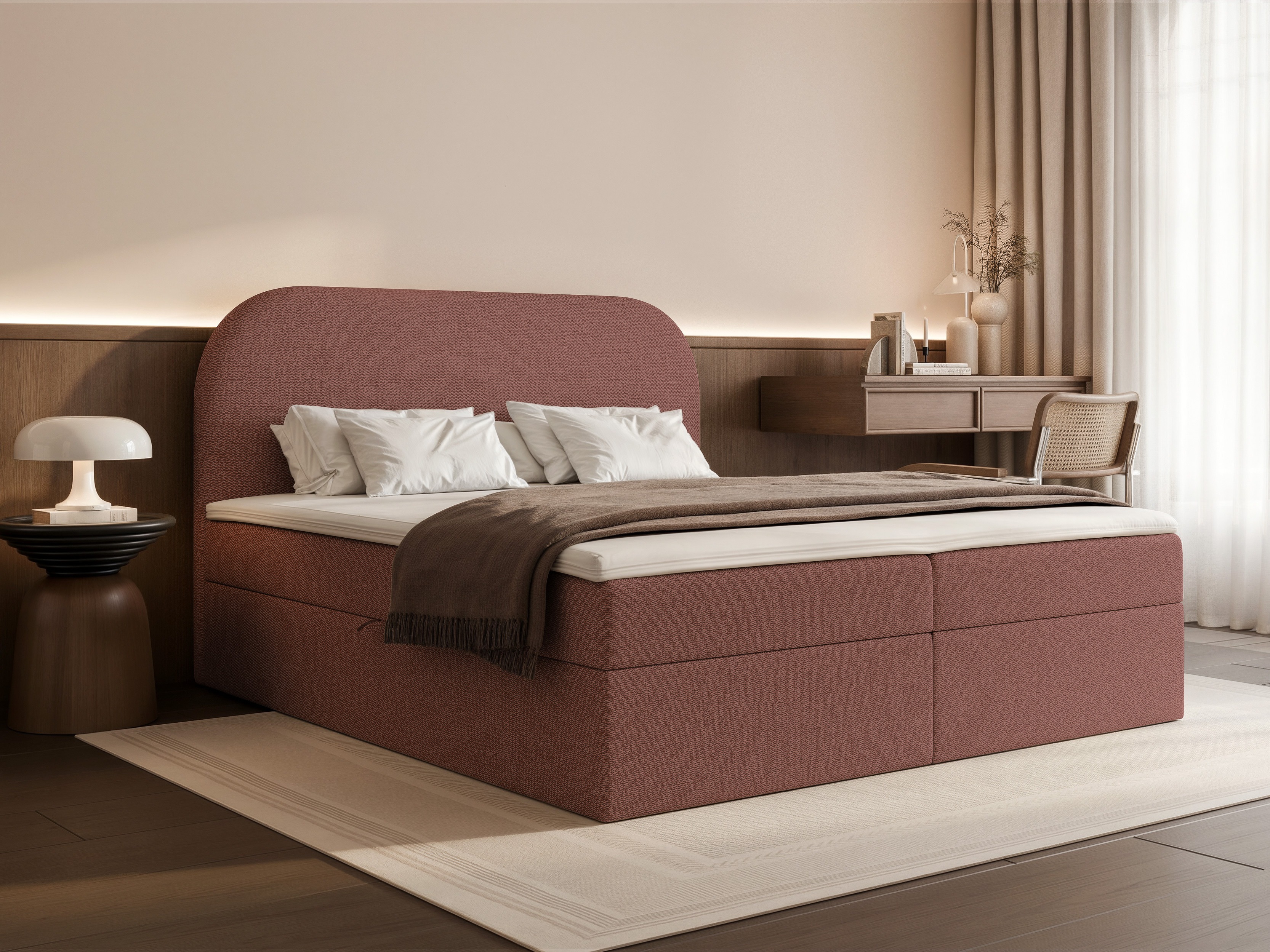 Pat boxspring Martinez 131 (Lumi 56)