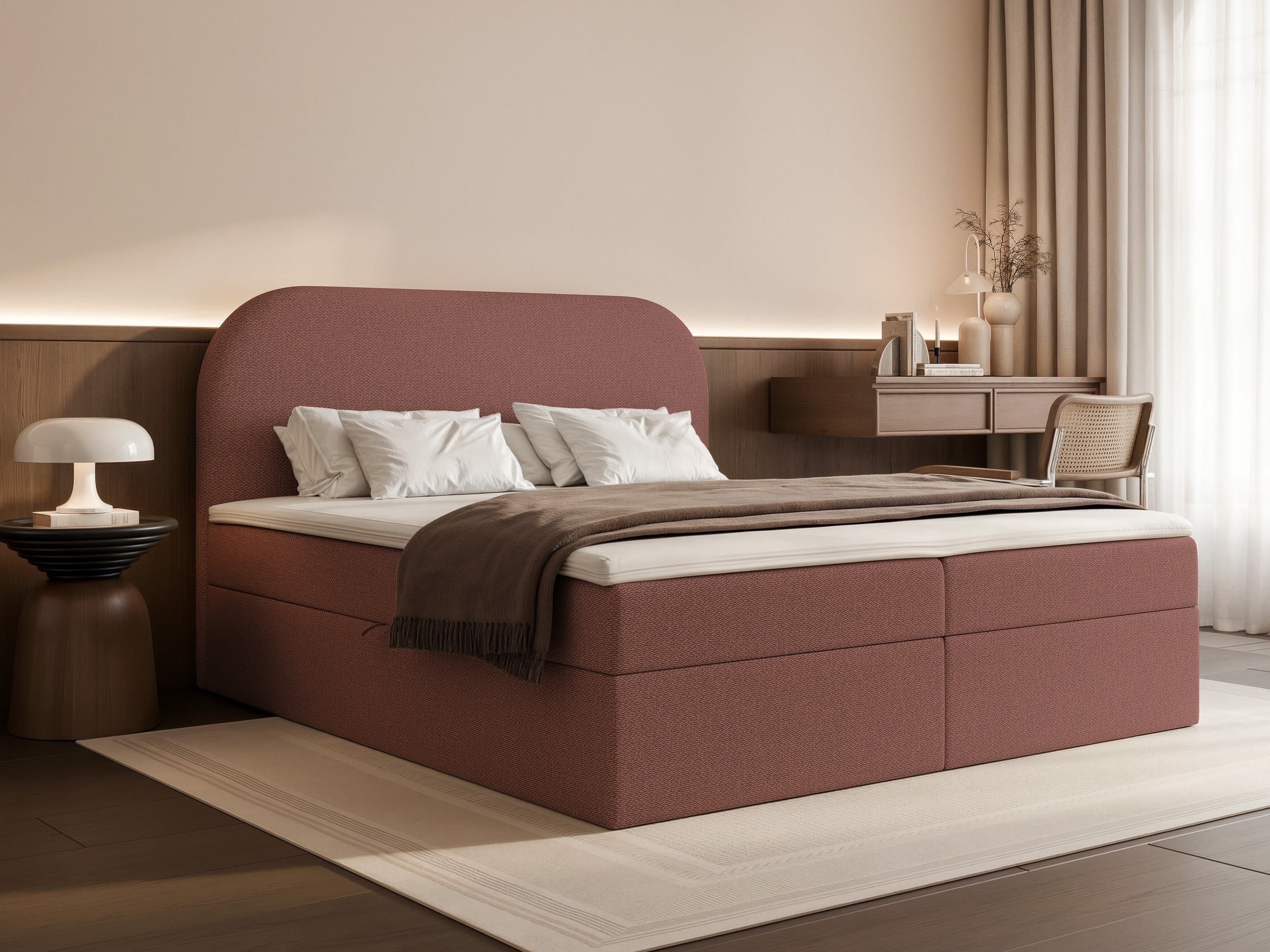 Pat boxspring Martinez 131 (Lumi 56)