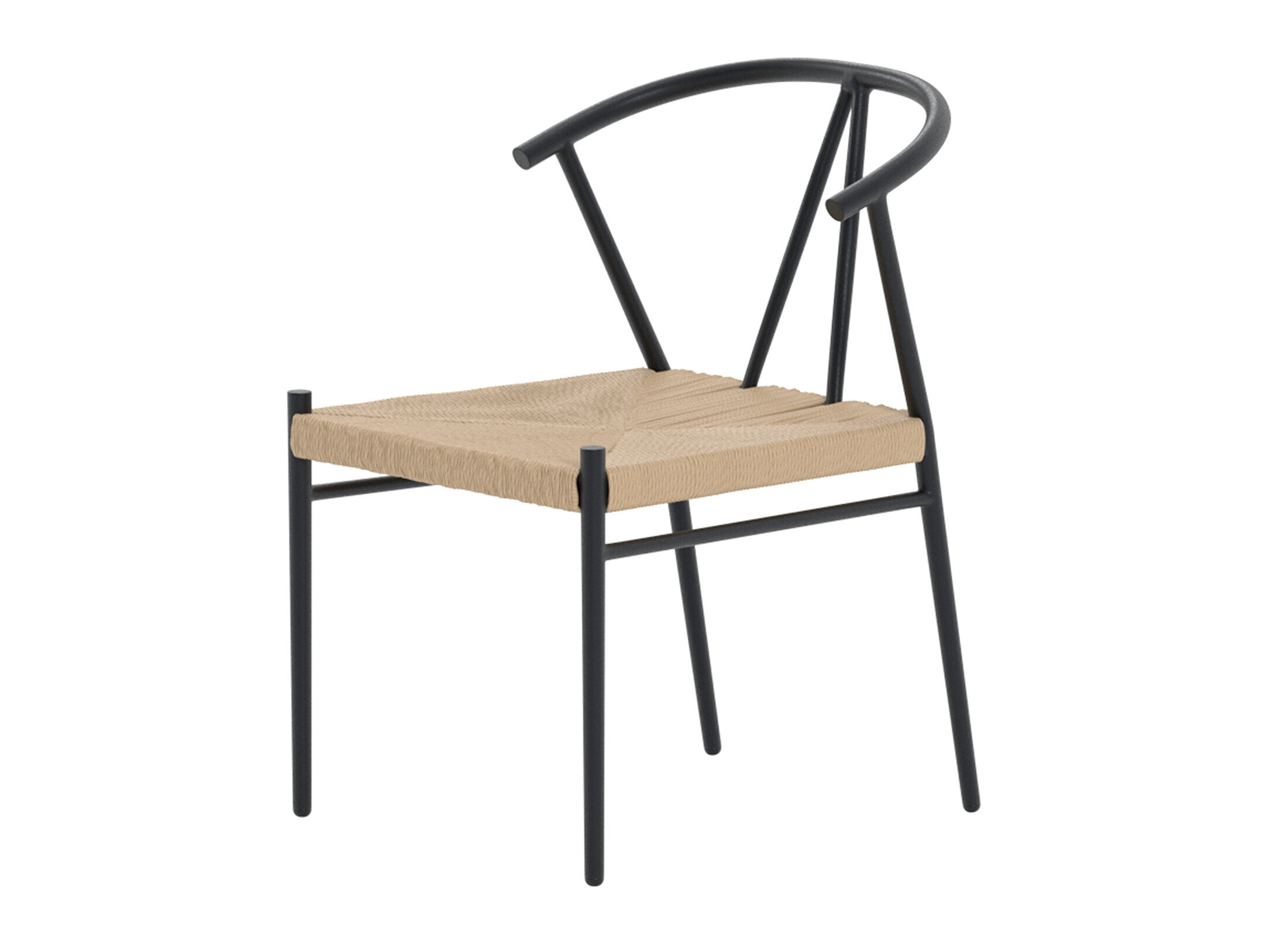 Scaun de exterior Dallas 5249 (Negru)