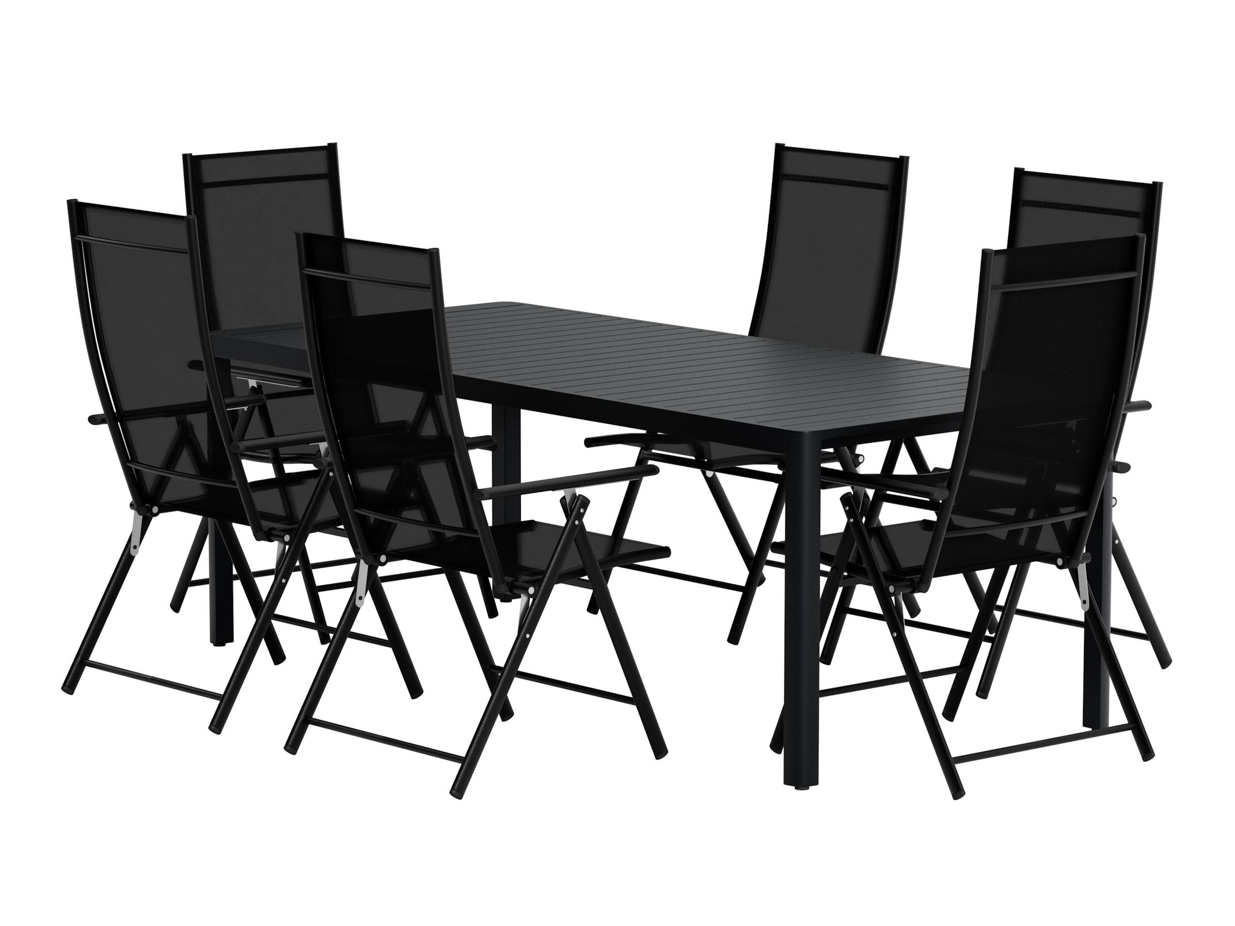 Mese și scaune Dallas 5256 (Negru)