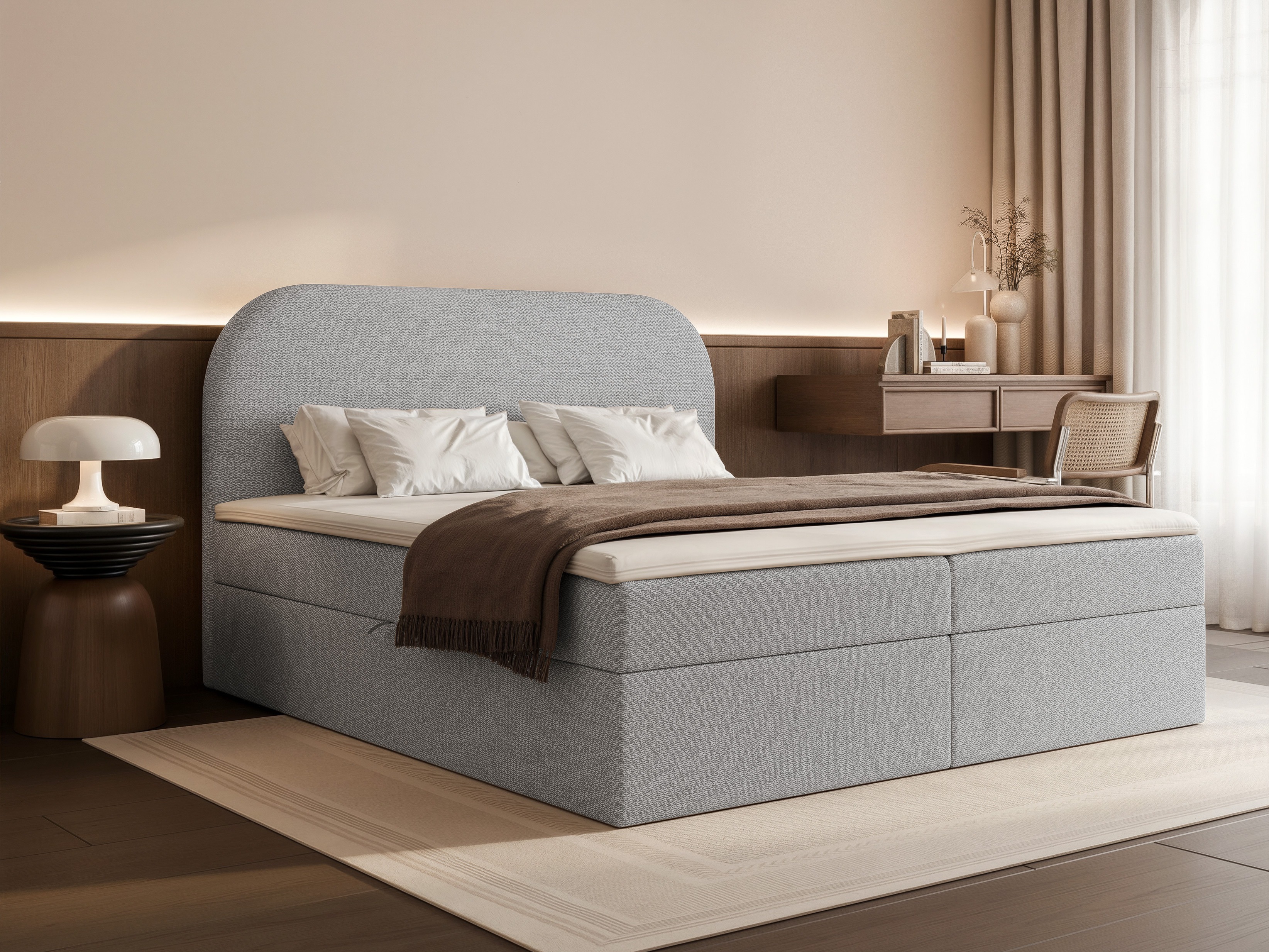 Pat boxspring Martinez 131 (Lumi 84)