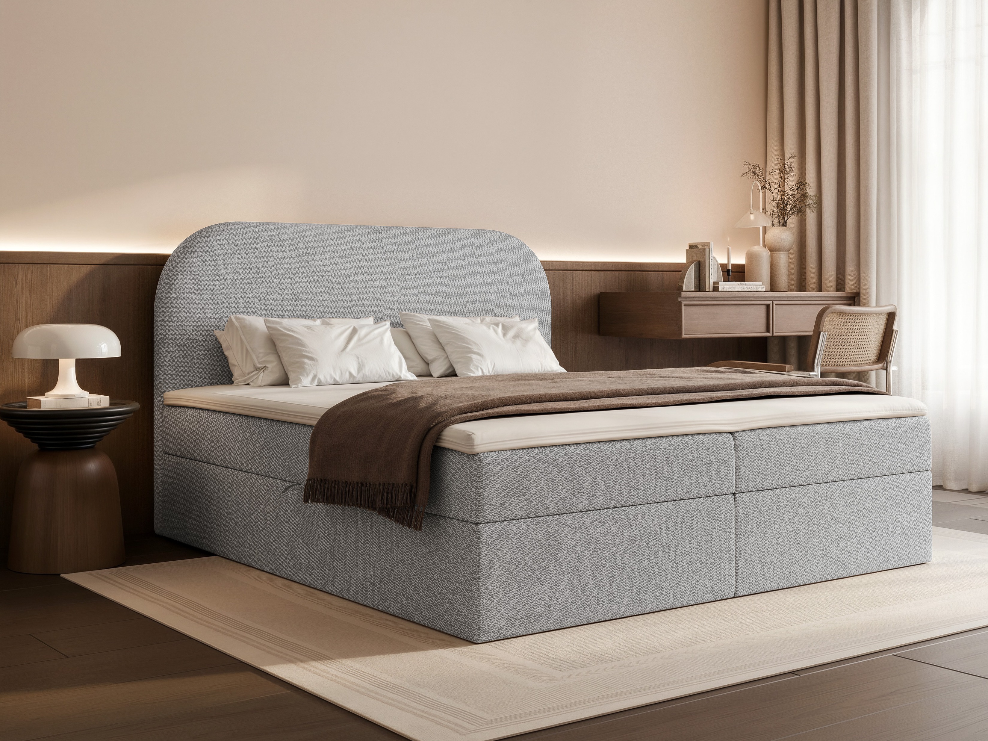 Pat boxspring Martinez 131 (Lumi 84)