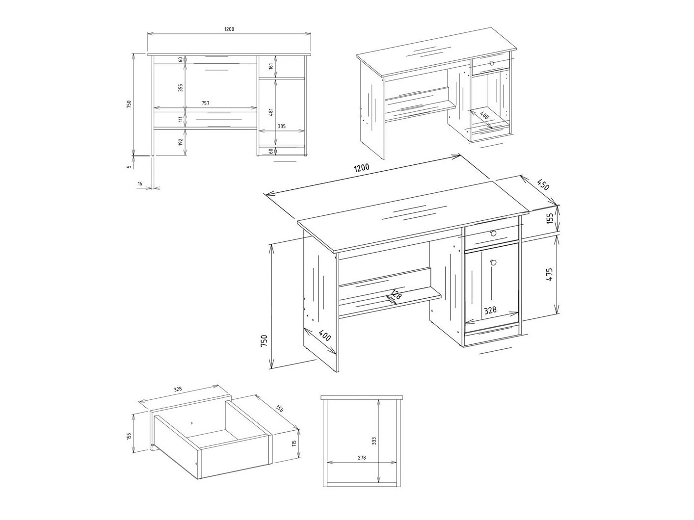 Birou Mandeville 367
