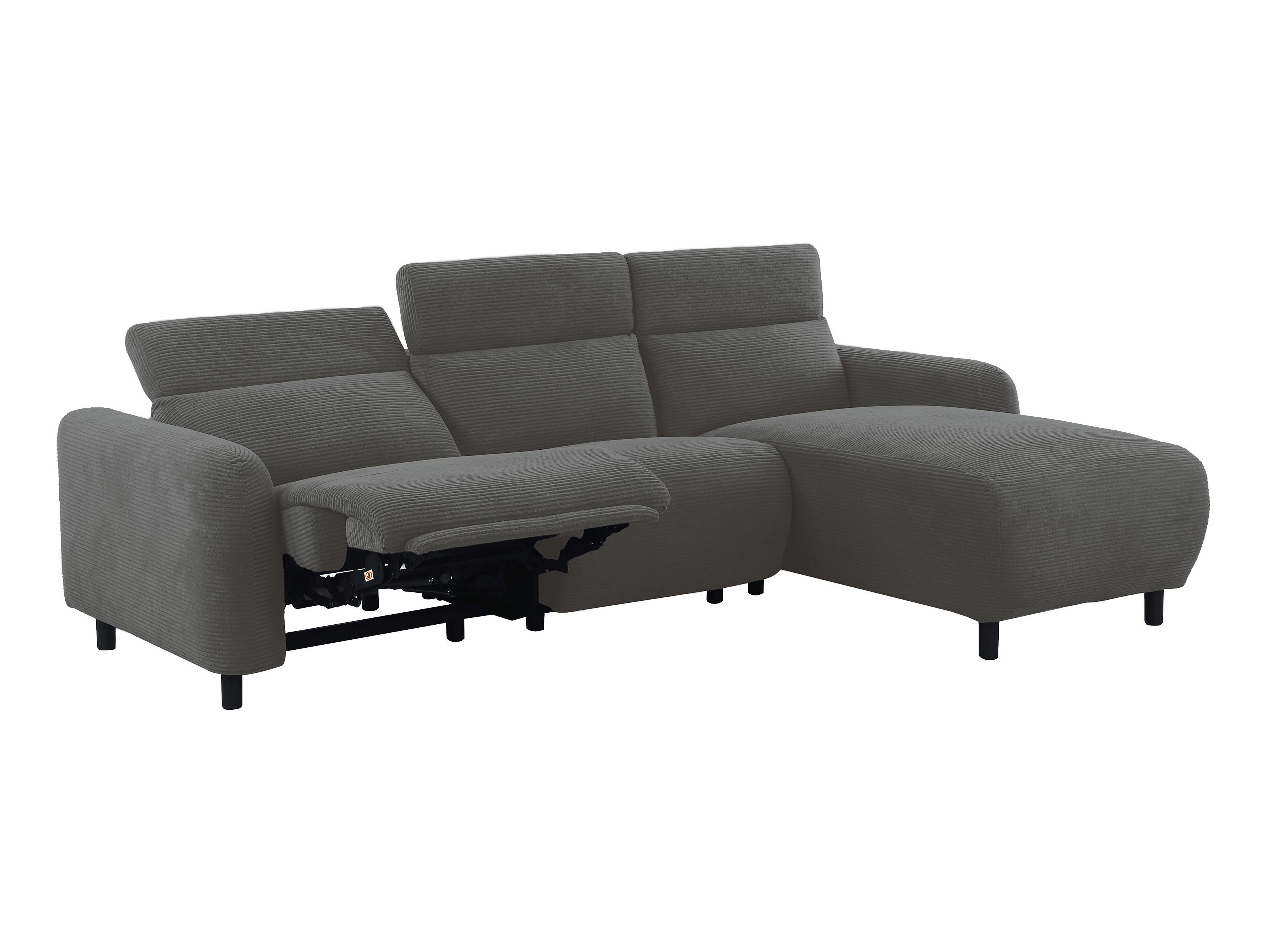 Colțar cu recliner Denton 1509 (Antracit)